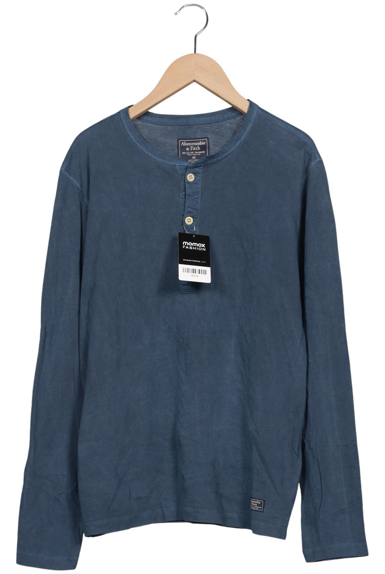 

Abercrombie & Fitch Herren Langarmshirt, blau, Gr. 44