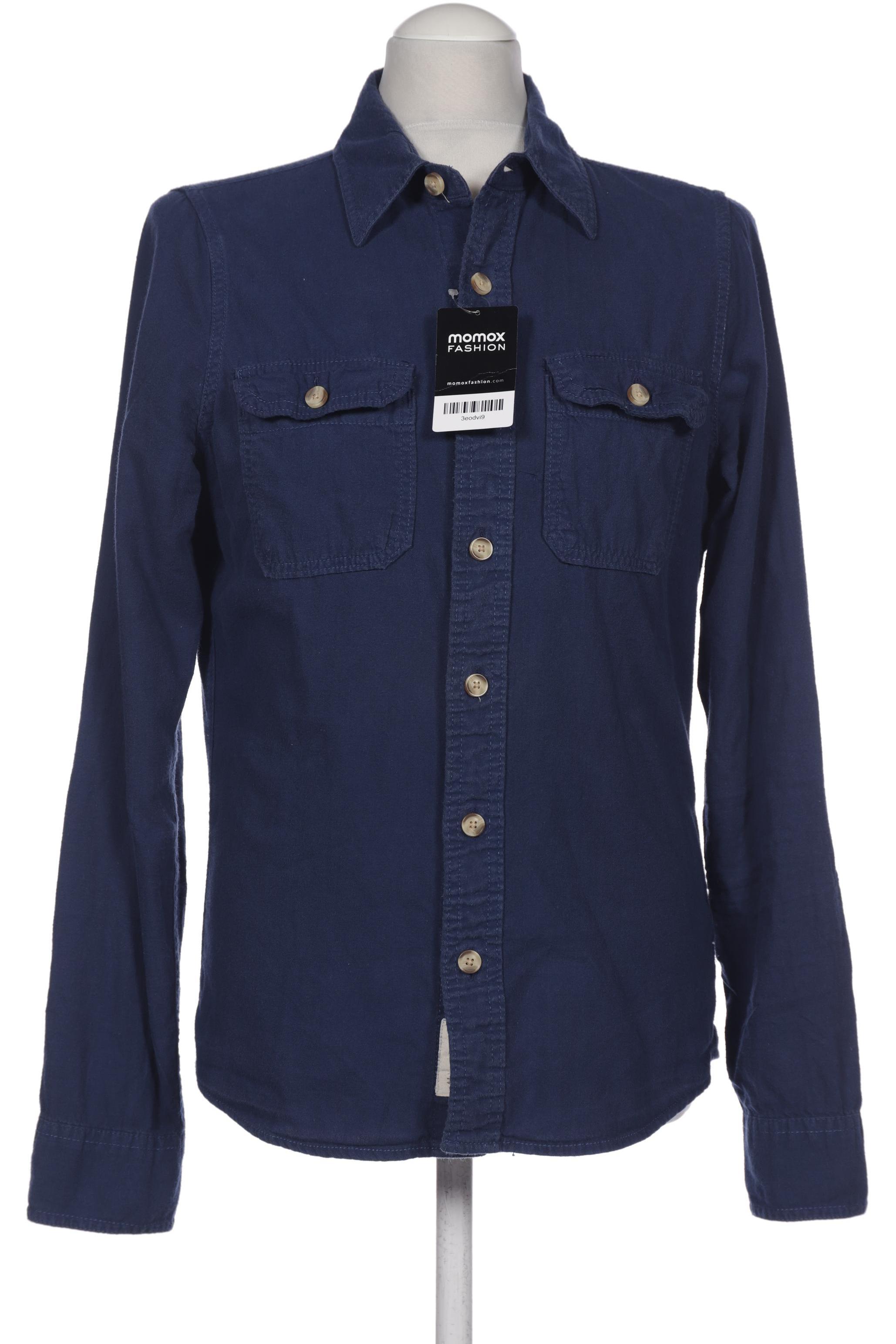

Abercrombie & Fitch Herren Hemd, marineblau, Gr. 46