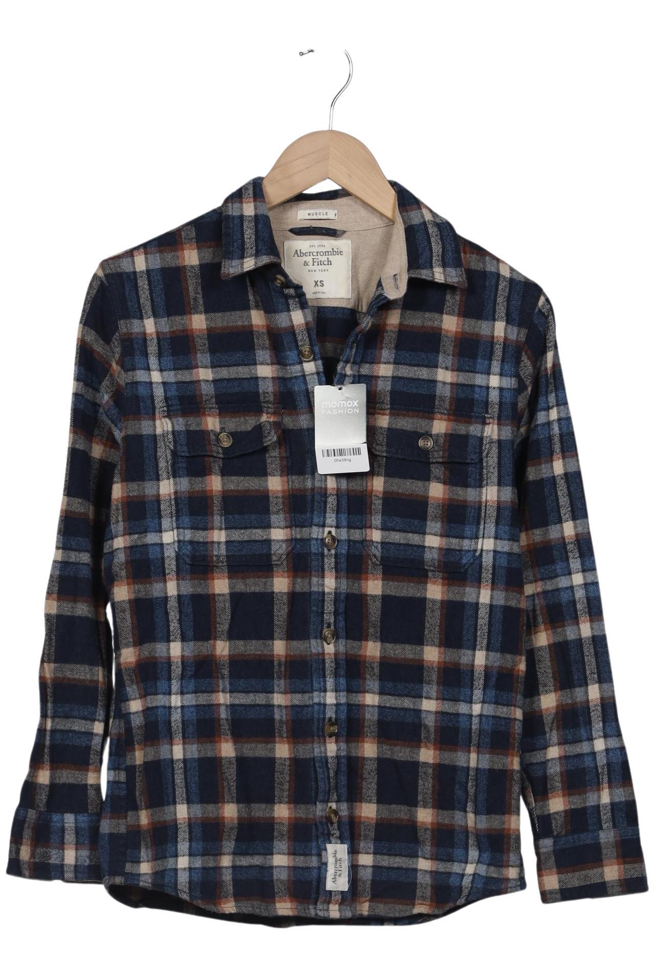 

Abercrombie & Fitch Herren Hemd, marineblau, Gr. 44
