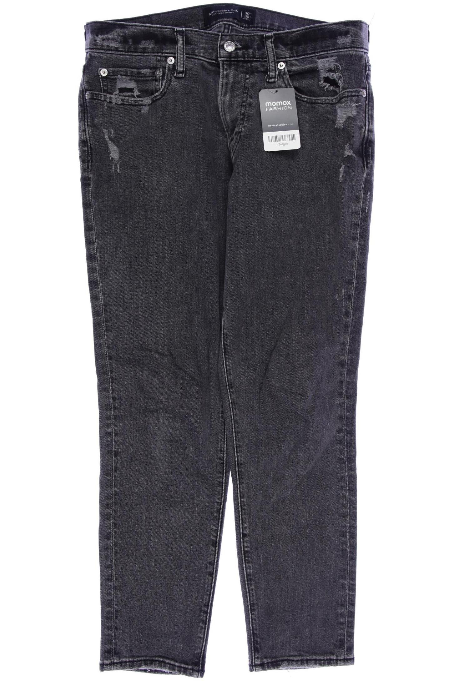 

Abercrombie & Fitch Herren Jeans, grau, Gr. 30