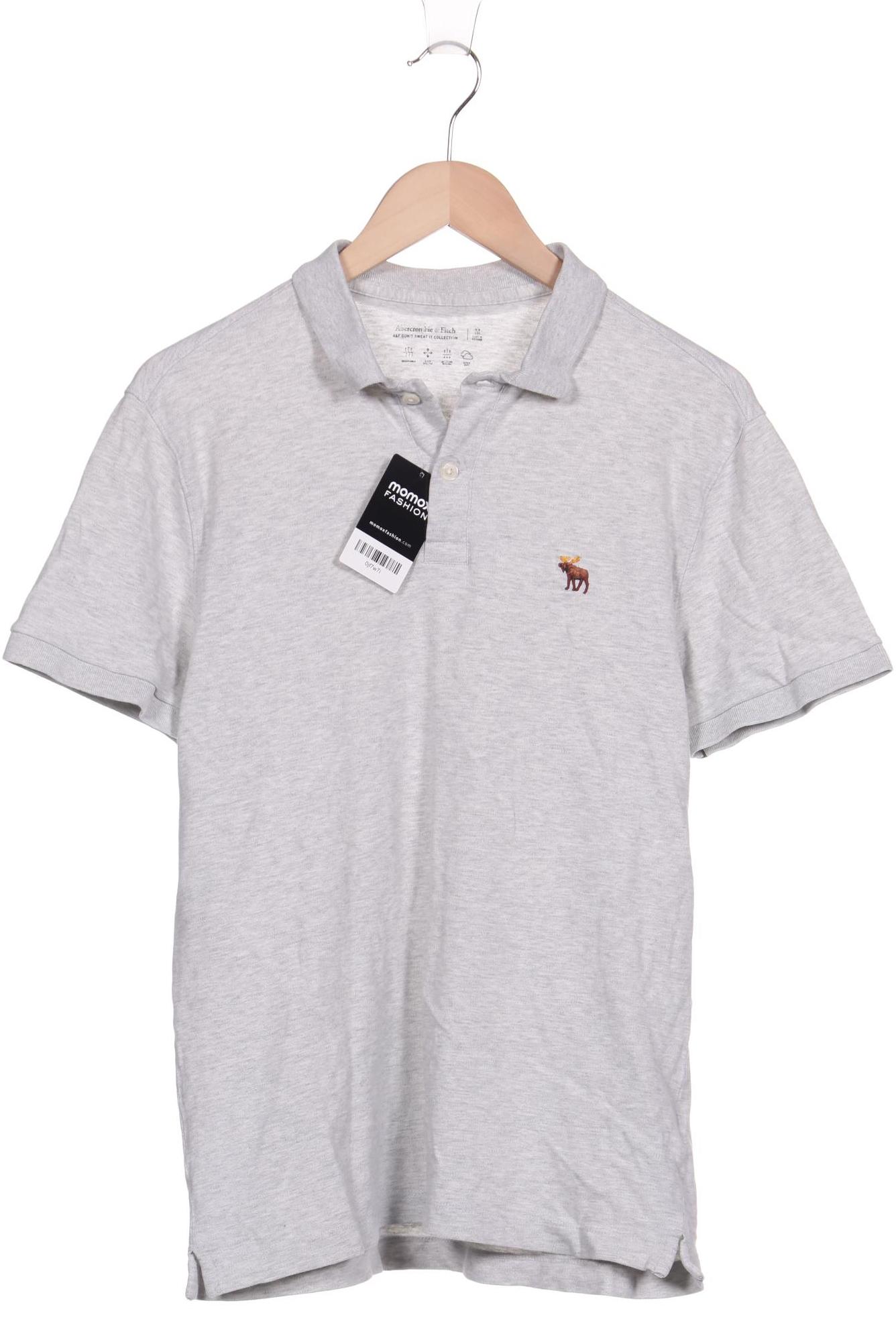 

Abercrombie & Fitch Herren Poloshirt, grau