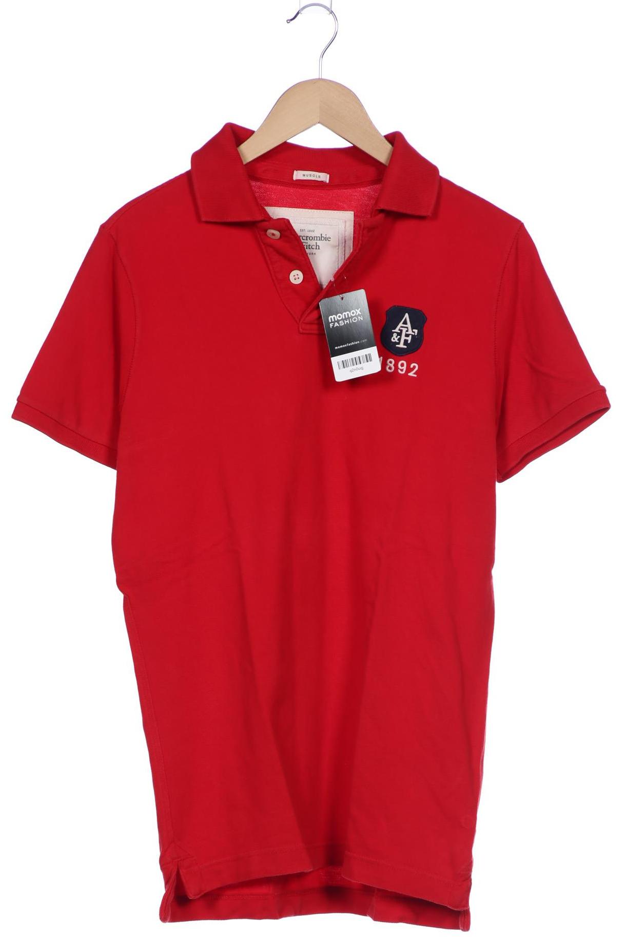 

Abercrombie & Fitch Herren Poloshirt, rot, Gr. 52