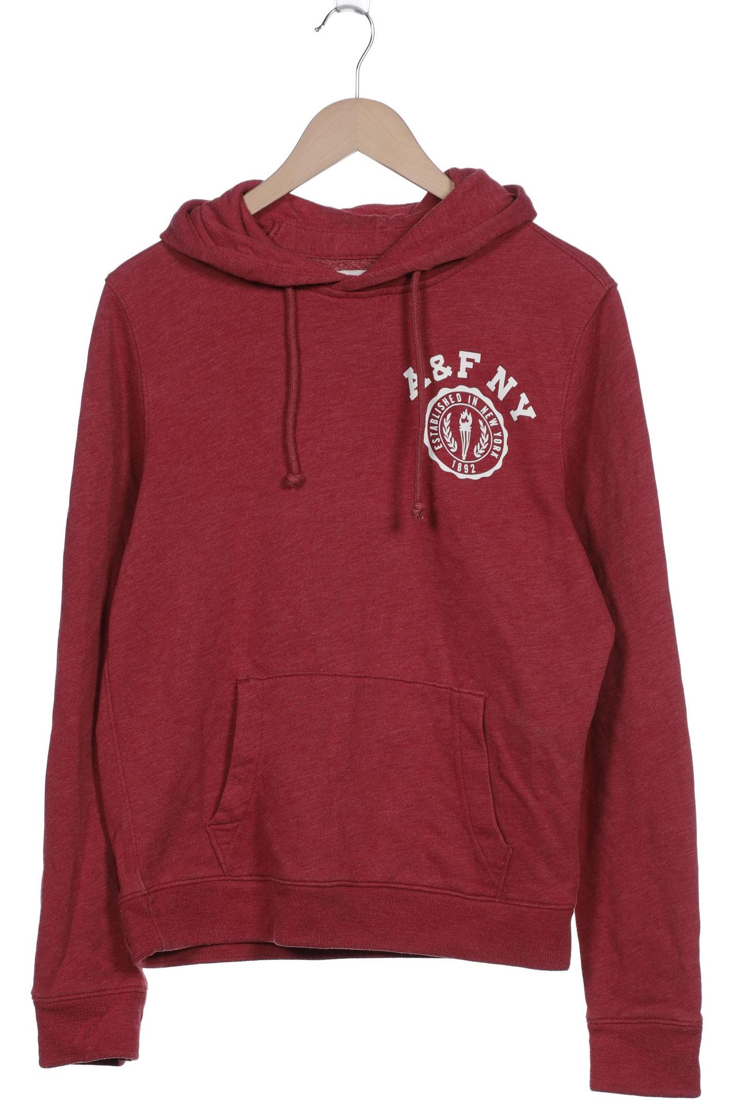 

Abercrombie & Fitch Herren Kapuzenpullover, bordeaux, Gr. 48