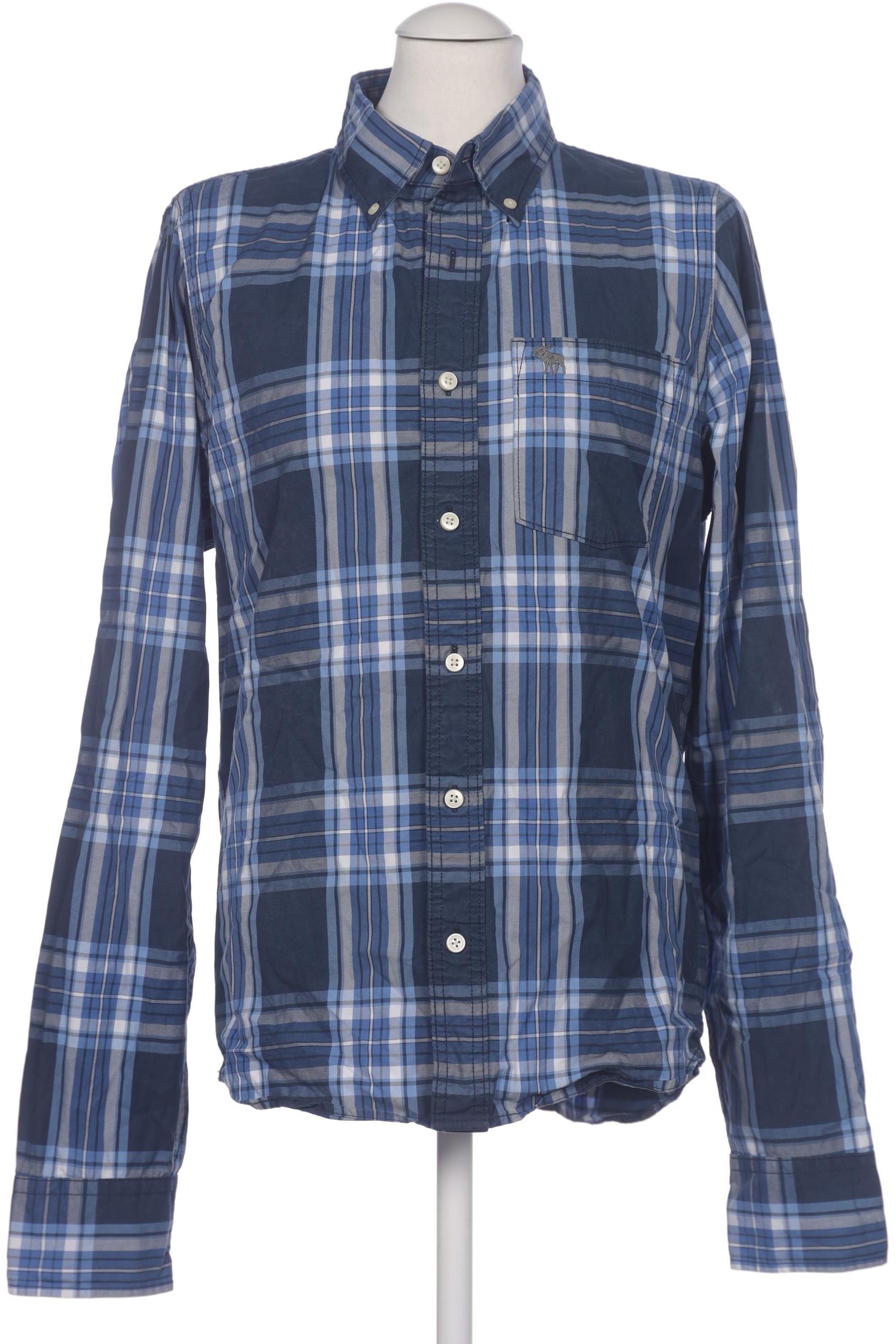 

Abercrombie & Fitch Herren Hemd, marineblau, Gr. 54
