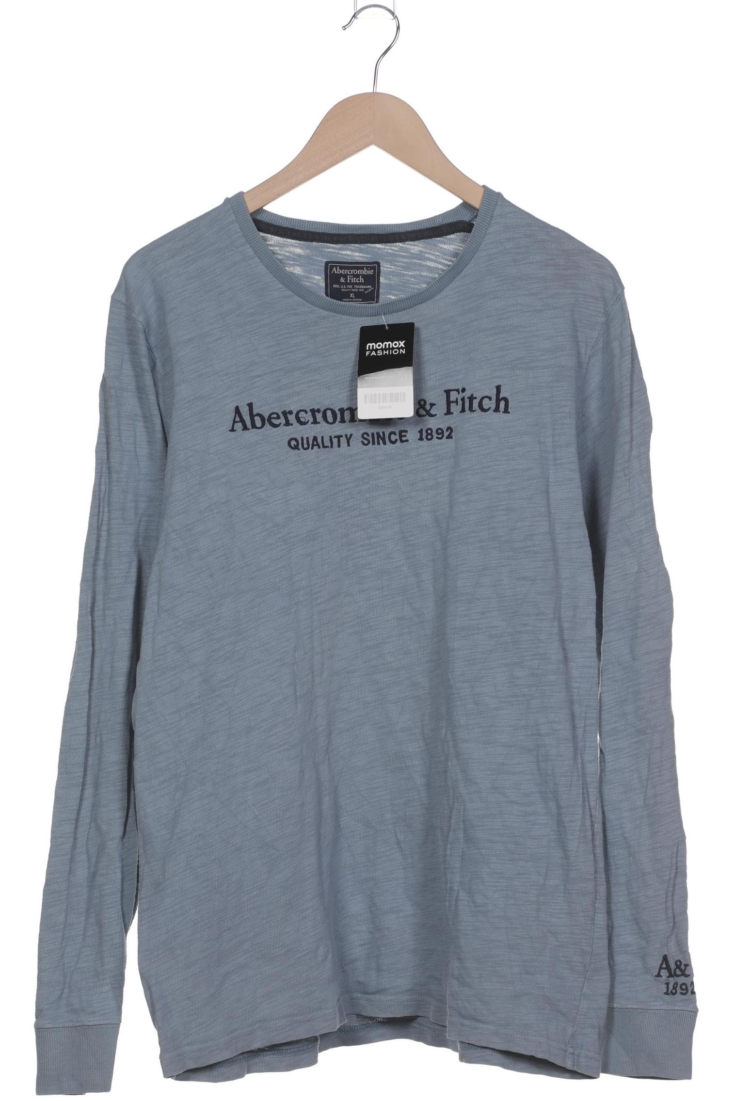 

Abercrombie & Fitch Herren Langarmshirt, blau, Gr. 54