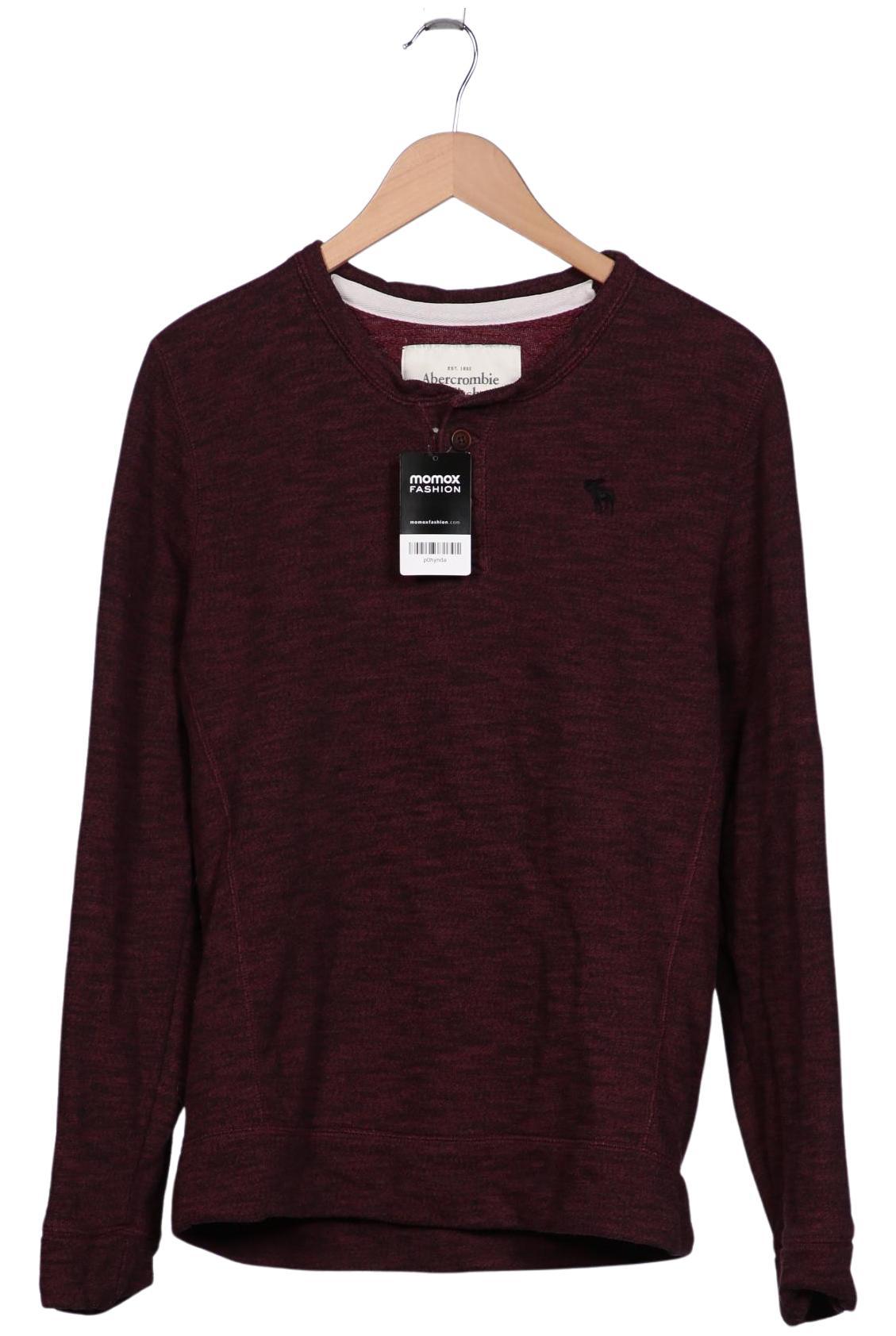 

Abercrombie & Fitch Herren Sweatshirt, bordeaux, Gr. 48