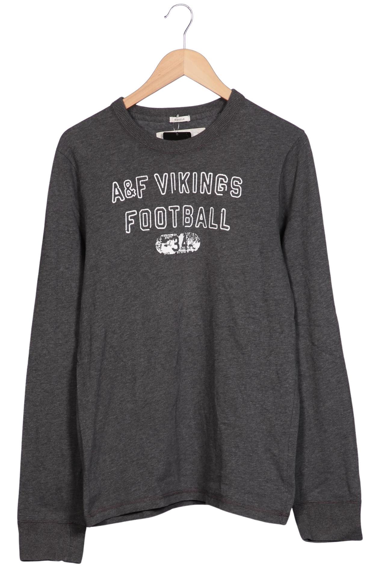 

Abercrombie & Fitch Herren Langarmshirt, grau, Gr. 52