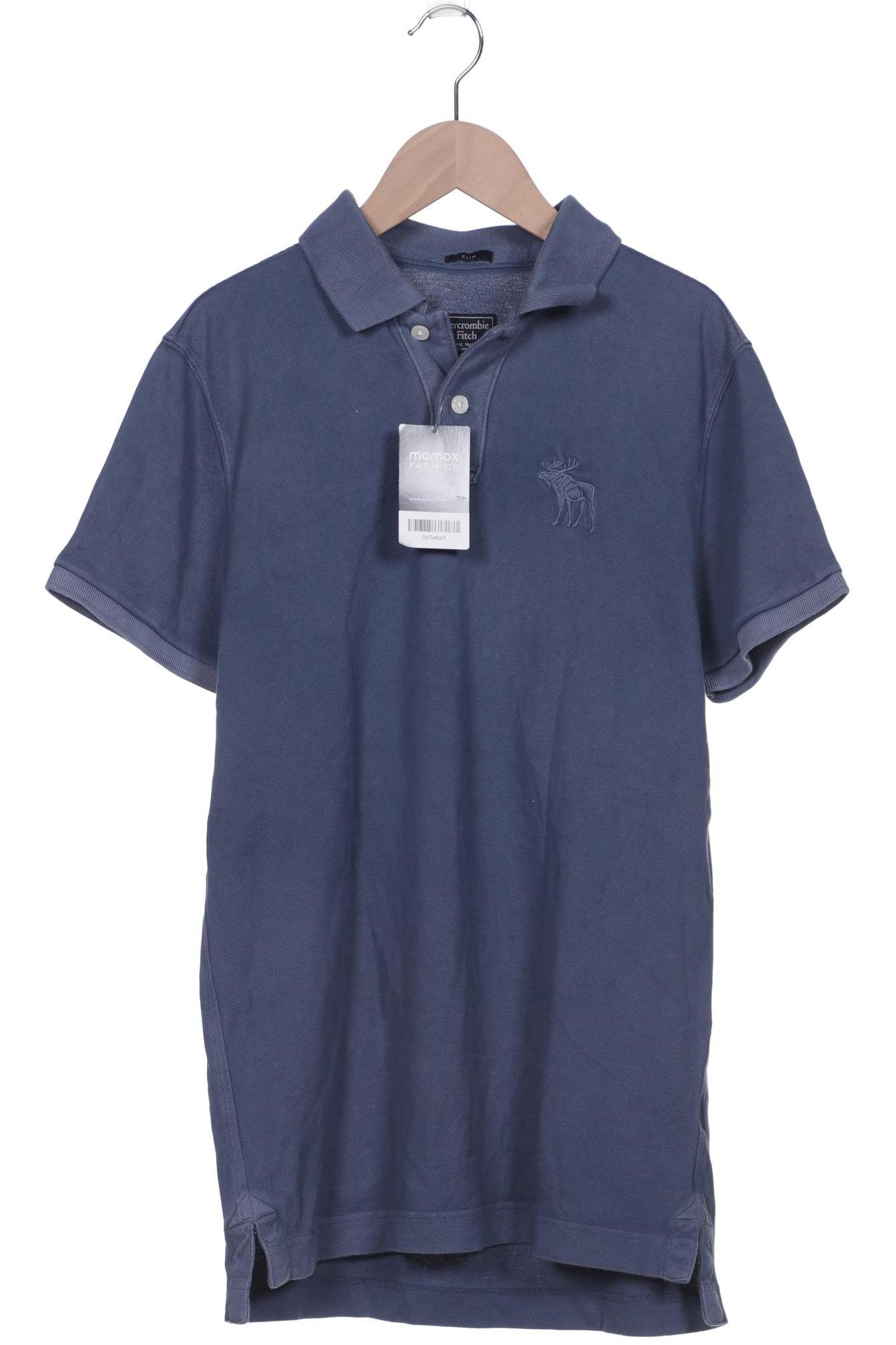 

Abercrombie & Fitch Herren Poloshirt, blau