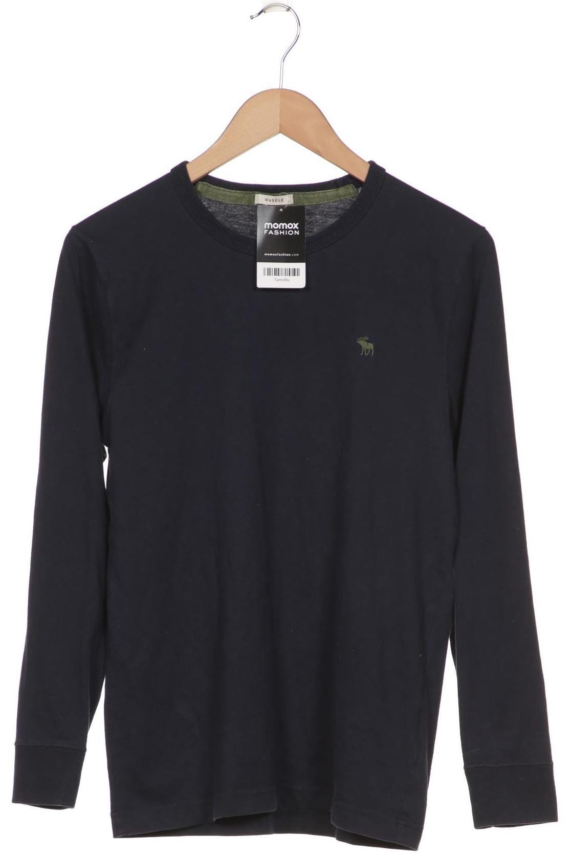 

Abercrombie & Fitch Herren Langarmshirt, marineblau, Gr. 46