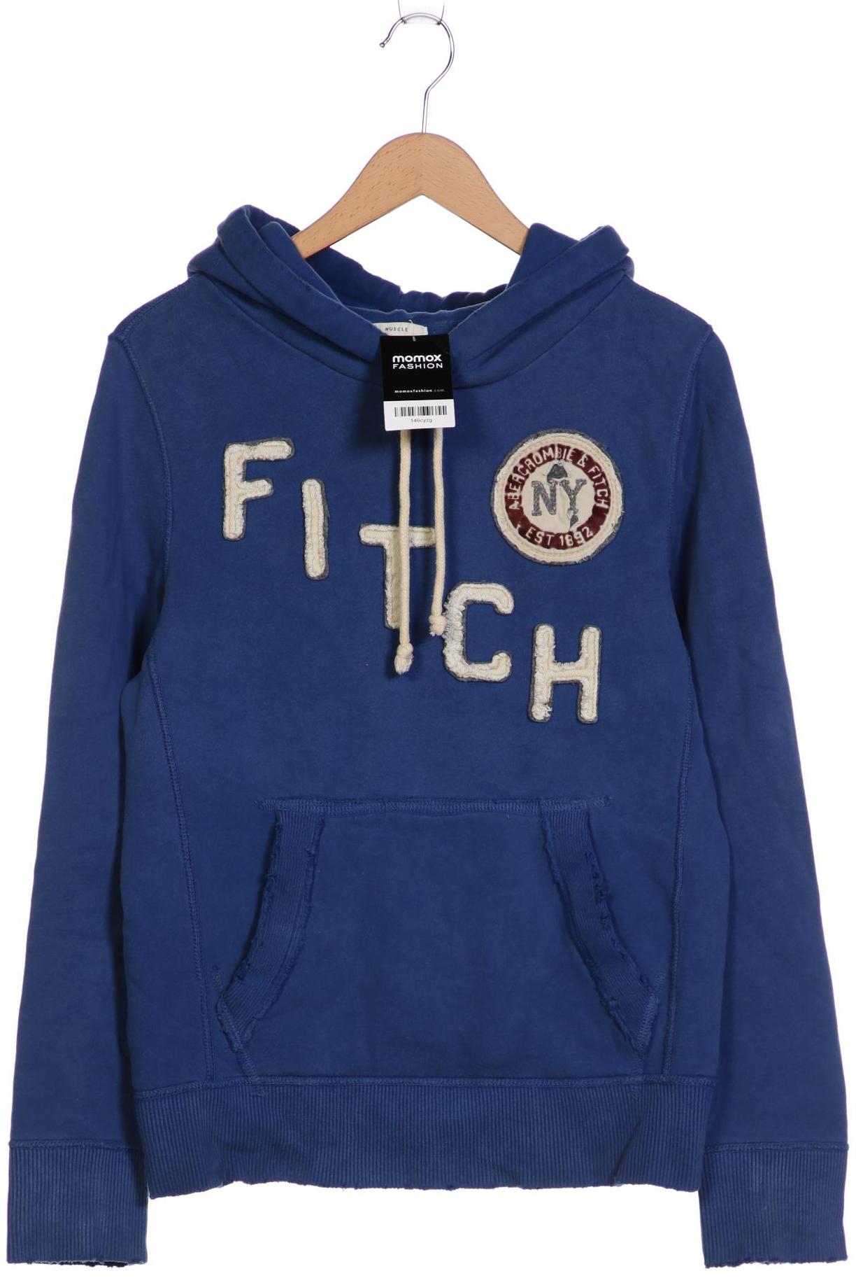 

Abercrombie & Fitch Herren Kapuzenpullover, blau