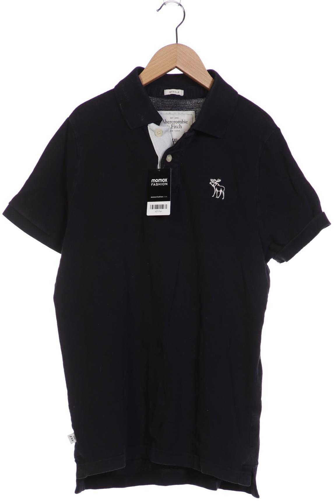 

Abercrombie & Fitch Herren Poloshirt, marineblau