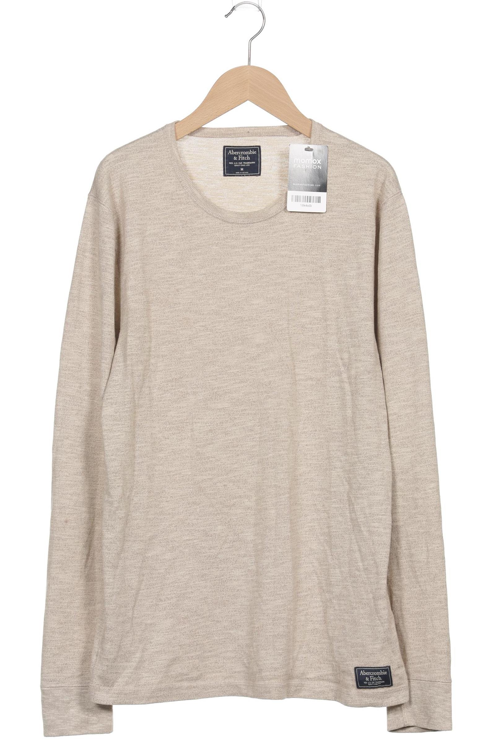 

Abercrombie & Fitch Herren Langarmshirt, beige, Gr. 48