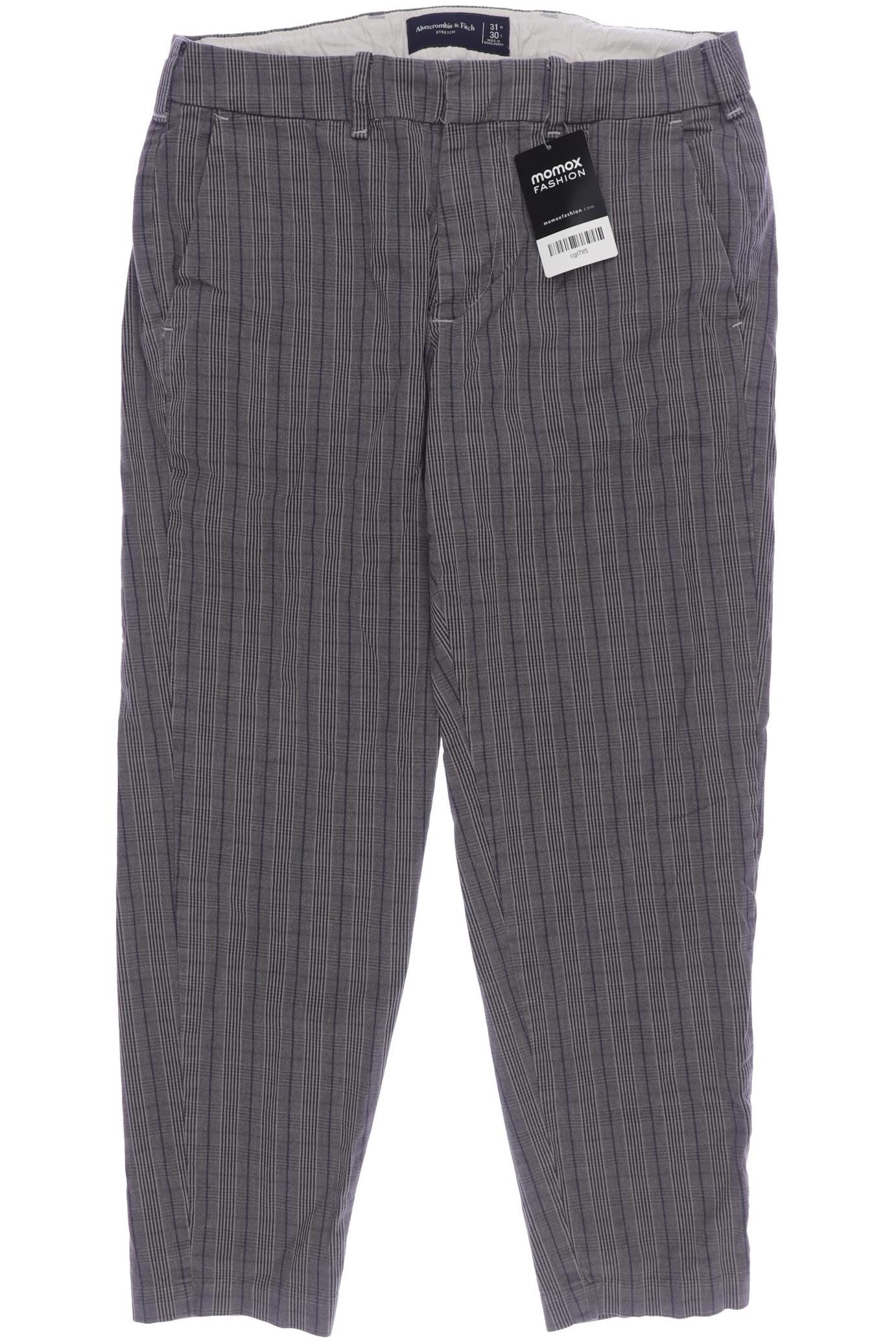 

Abercrombie & Fitch Herren Stoffhose, grau, Gr. 31