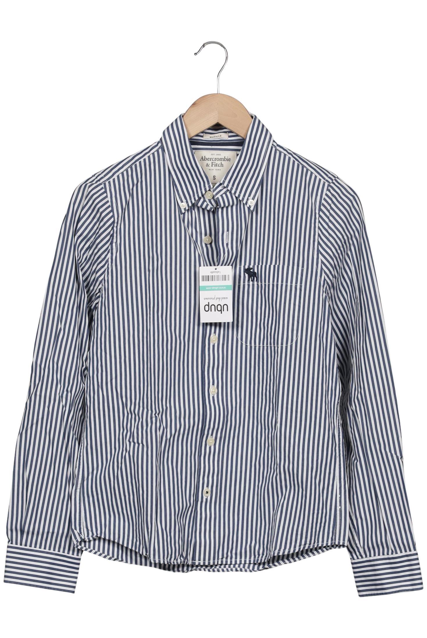 

Abercrombie & Fitch Herren Hemd, marineblau, Gr. 46