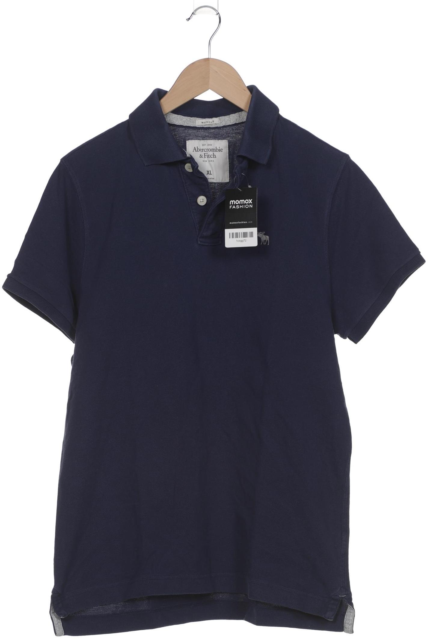 

Abercrombie & Fitch Herren Poloshirt, marineblau, Gr. 54