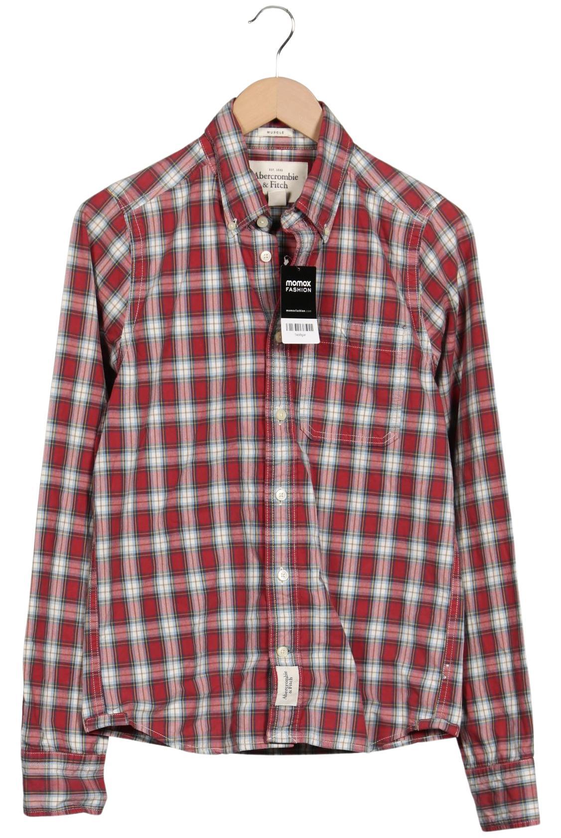 

Abercrombie & Fitch Herren Hemd, rot, Gr. 46
