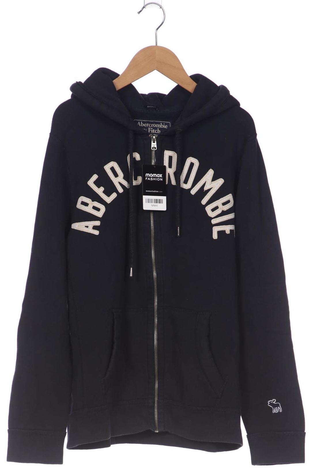 

Abercrombie & Fitch Herren Kapuzenpullover, marineblau, Gr. 46