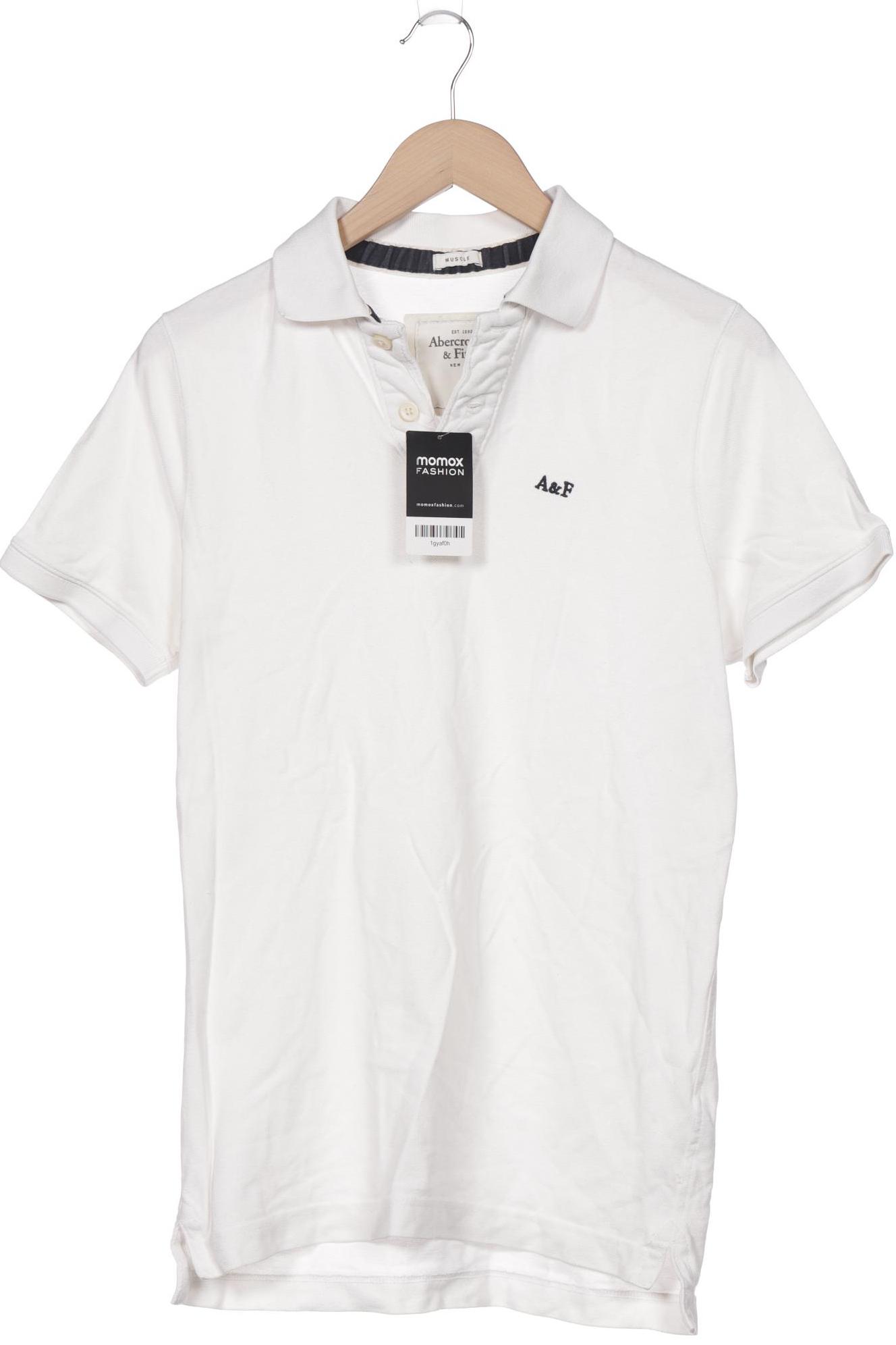 

Abercrombie & Fitch Herren Poloshirt, weiß