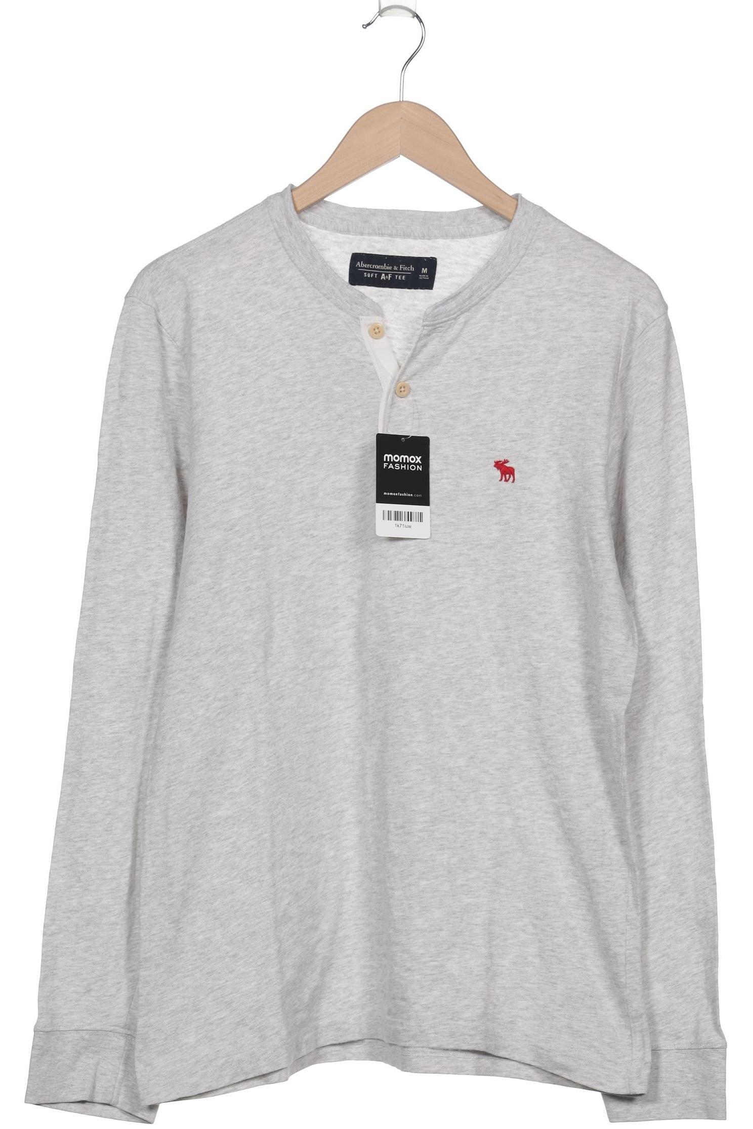 

Abercrombie & Fitch Herren Langarmshirt, grau, Gr. 48