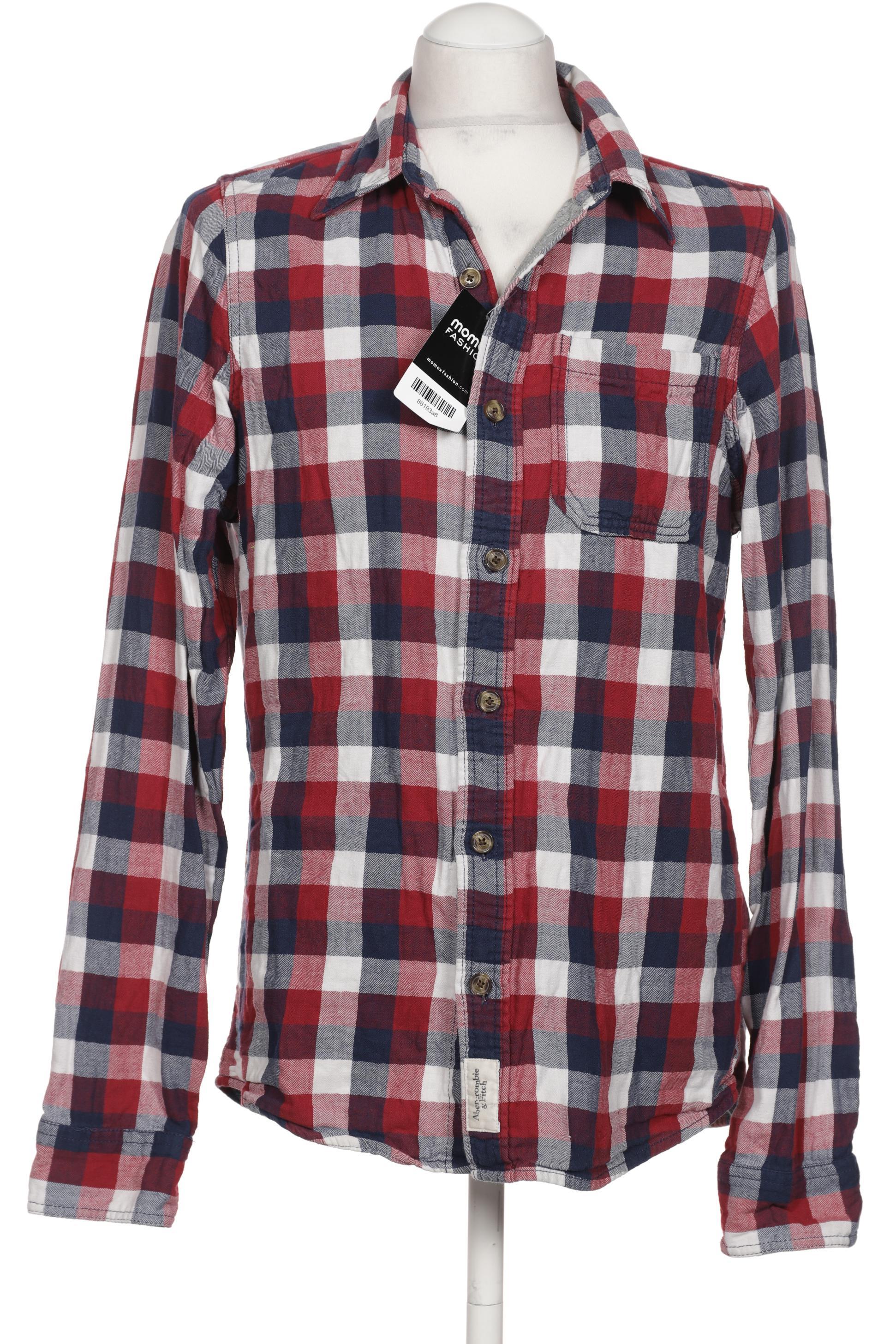 

Abercrombie & Fitch Herren Hemd, bordeaux, Gr. 48