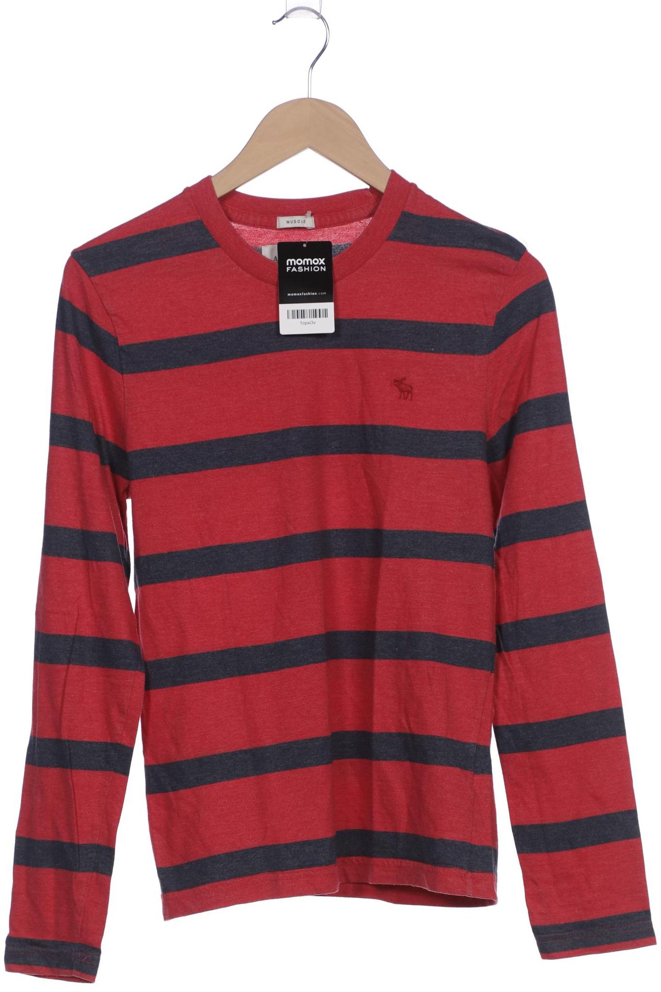 

Abercrombie & Fitch Herren Langarmshirt, rot, Gr. 46