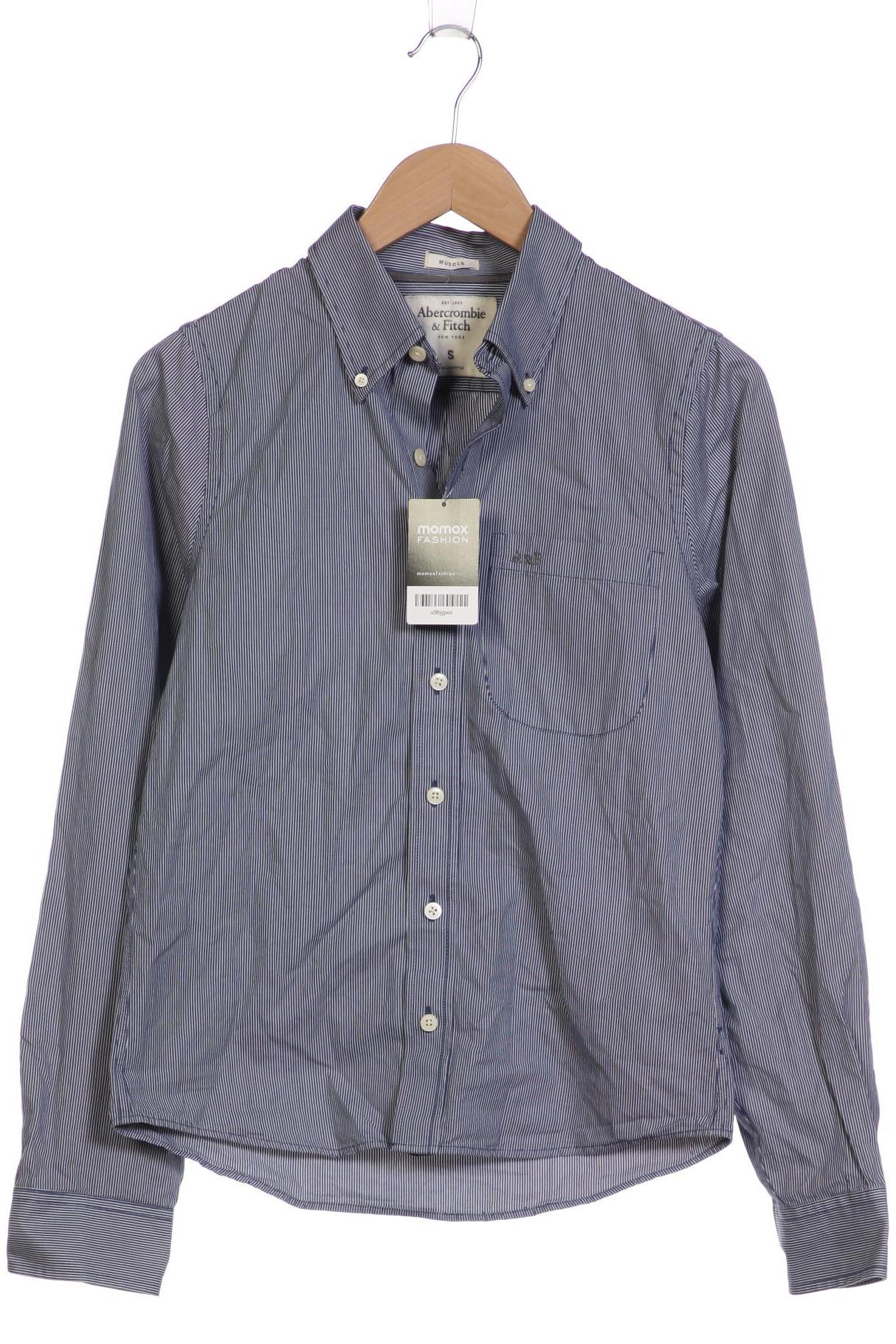 

Abercrombie & Fitch Herren Hemd, marineblau, Gr. 46