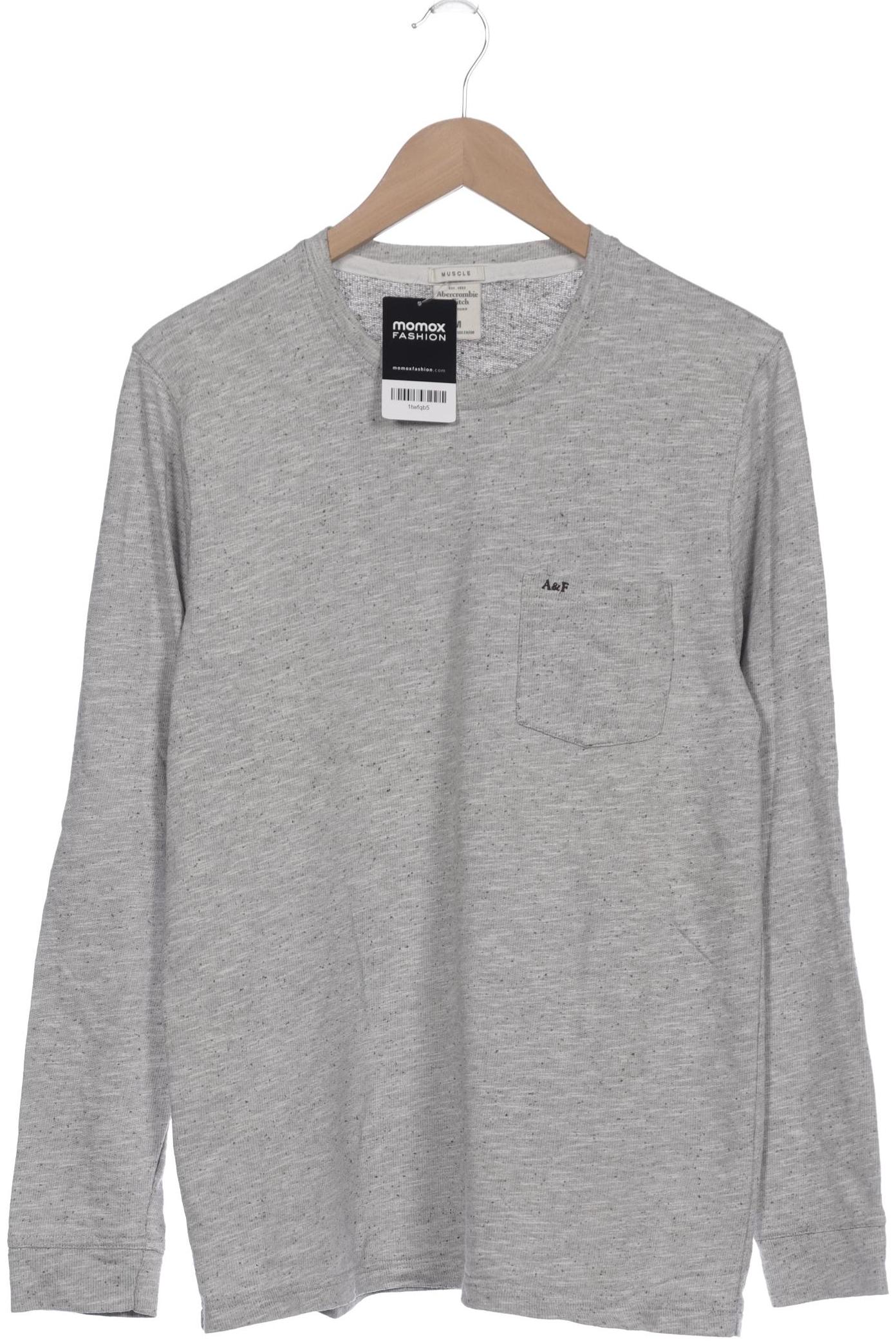 

Abercrombie & Fitch Herren Langarmshirt, grau, Gr. 48