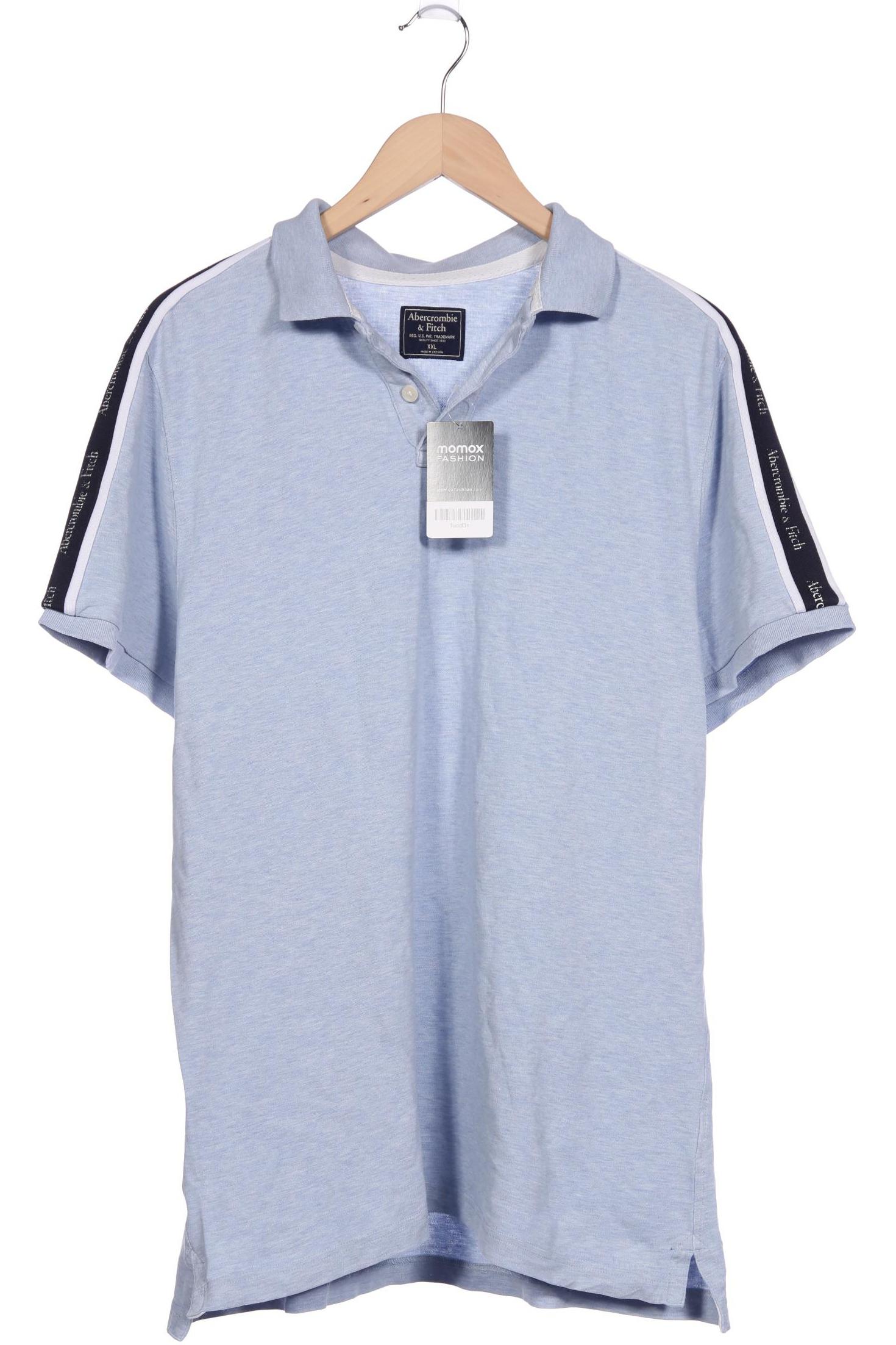 

Abercrombie & Fitch Herren Poloshirt, hellblau