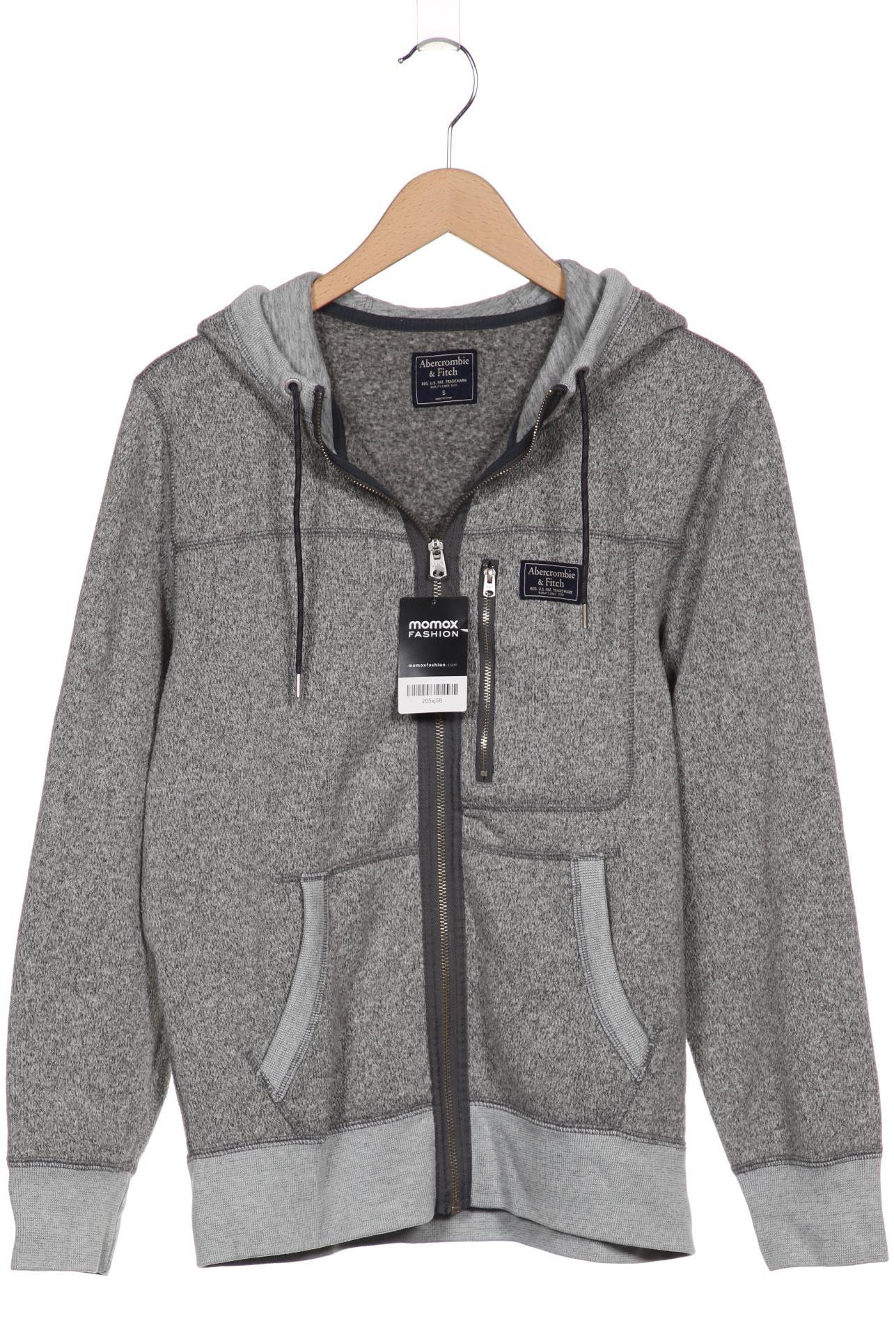 

Abercrombie & Fitch Herren Kapuzenpullover, grau