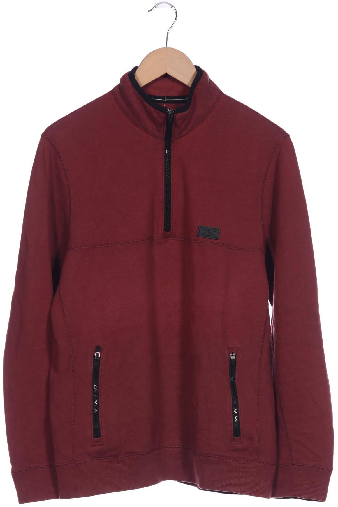 

Abercrombie & Fitch Herren Sweatshirt, bordeaux, Gr. 52