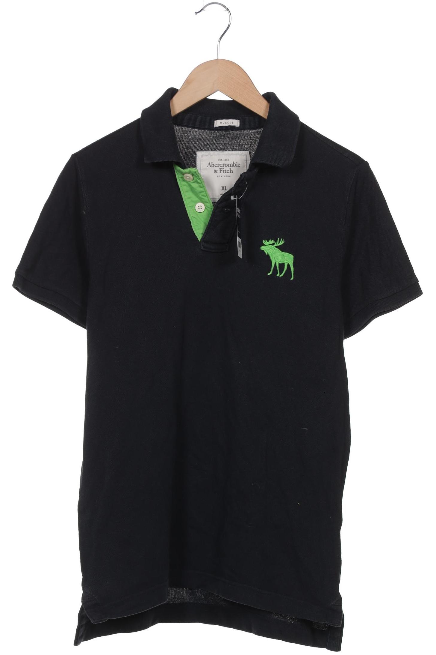 

Abercrombie & Fitch Herren Poloshirt, marineblau, Gr. 54