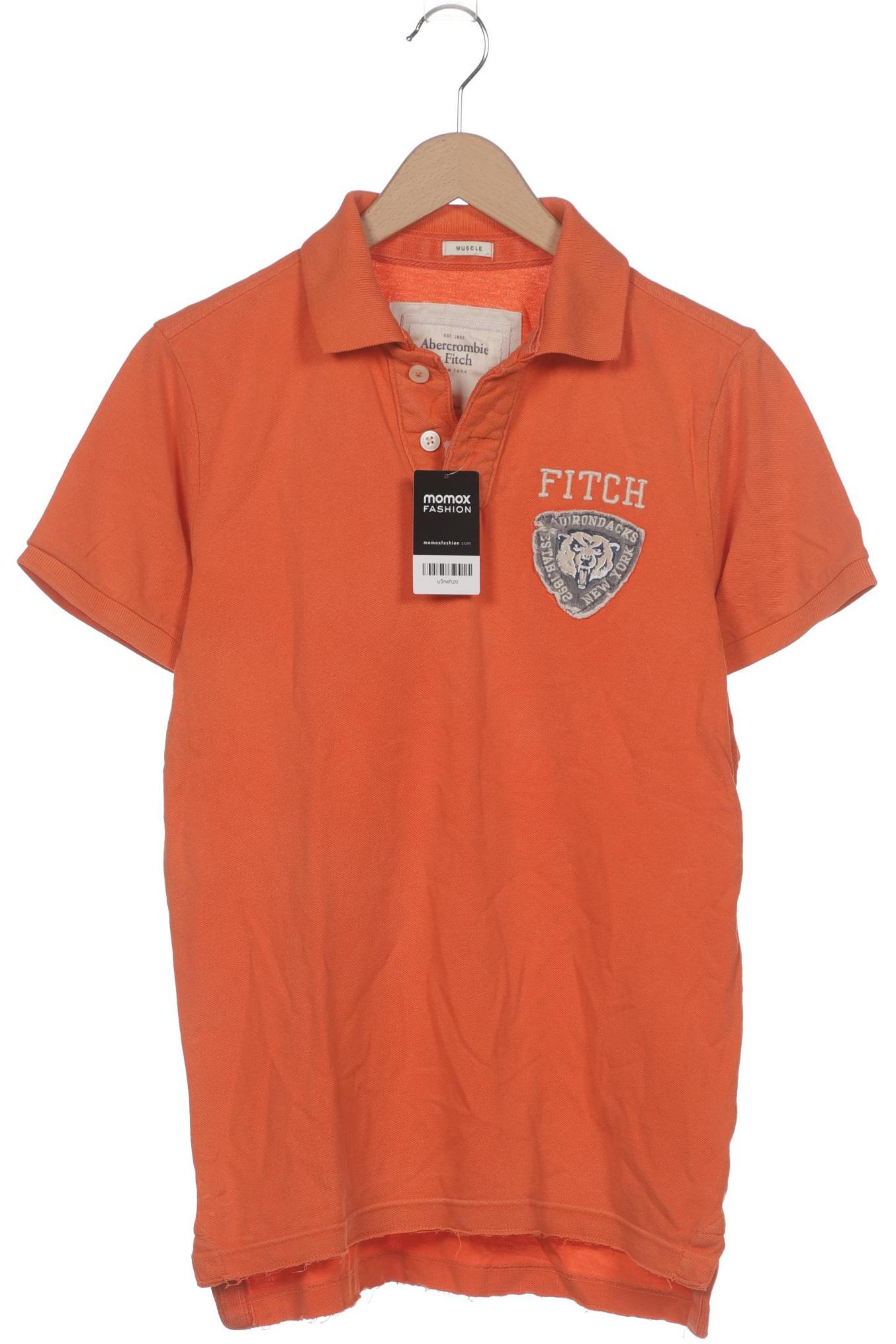 

Abercrombie & Fitch Herren Poloshirt, orange, Gr. 52