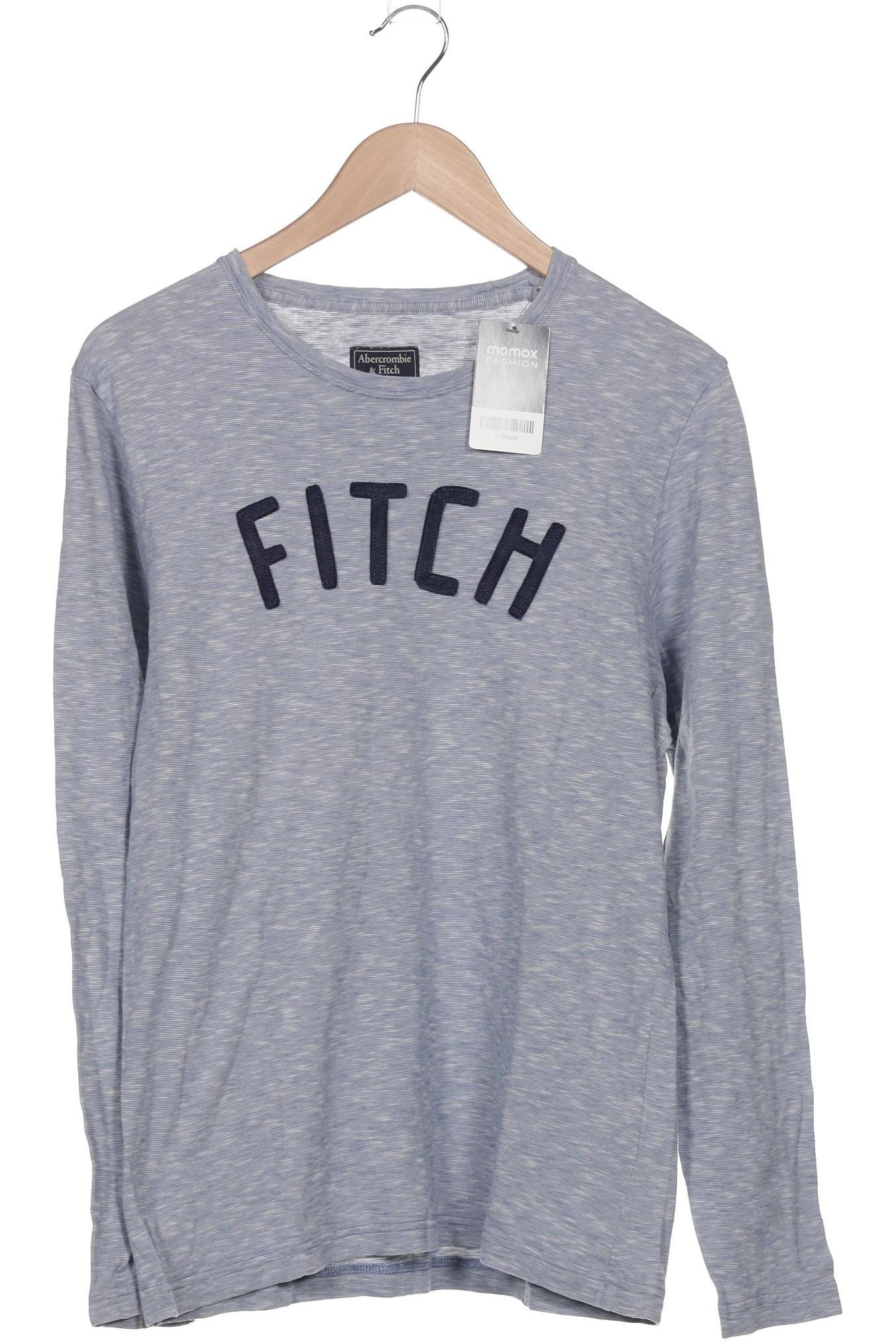 

Abercrombie & Fitch Herren Langarmshirt, hellblau, Gr. 48