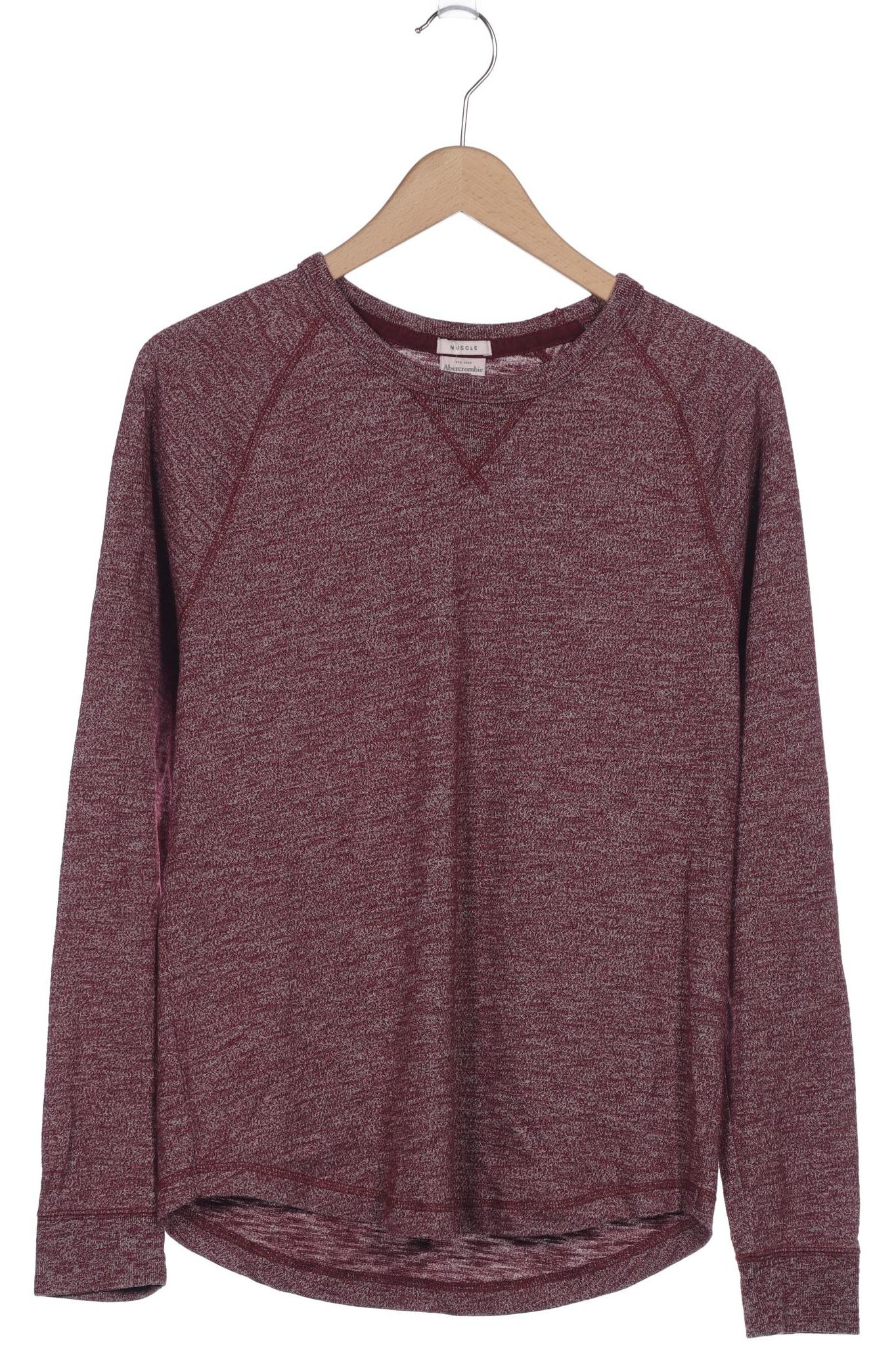 

Abercrombie & Fitch Herren Pullover, bordeaux, Gr. 46