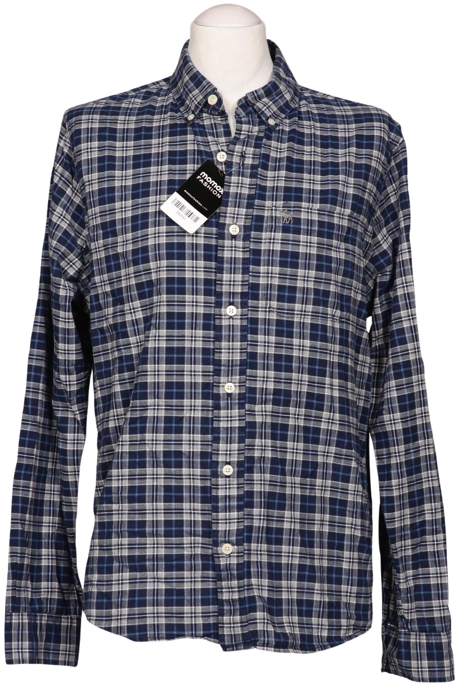 

Abercrombie & Fitch Herren Hemd, marineblau, Gr. 52