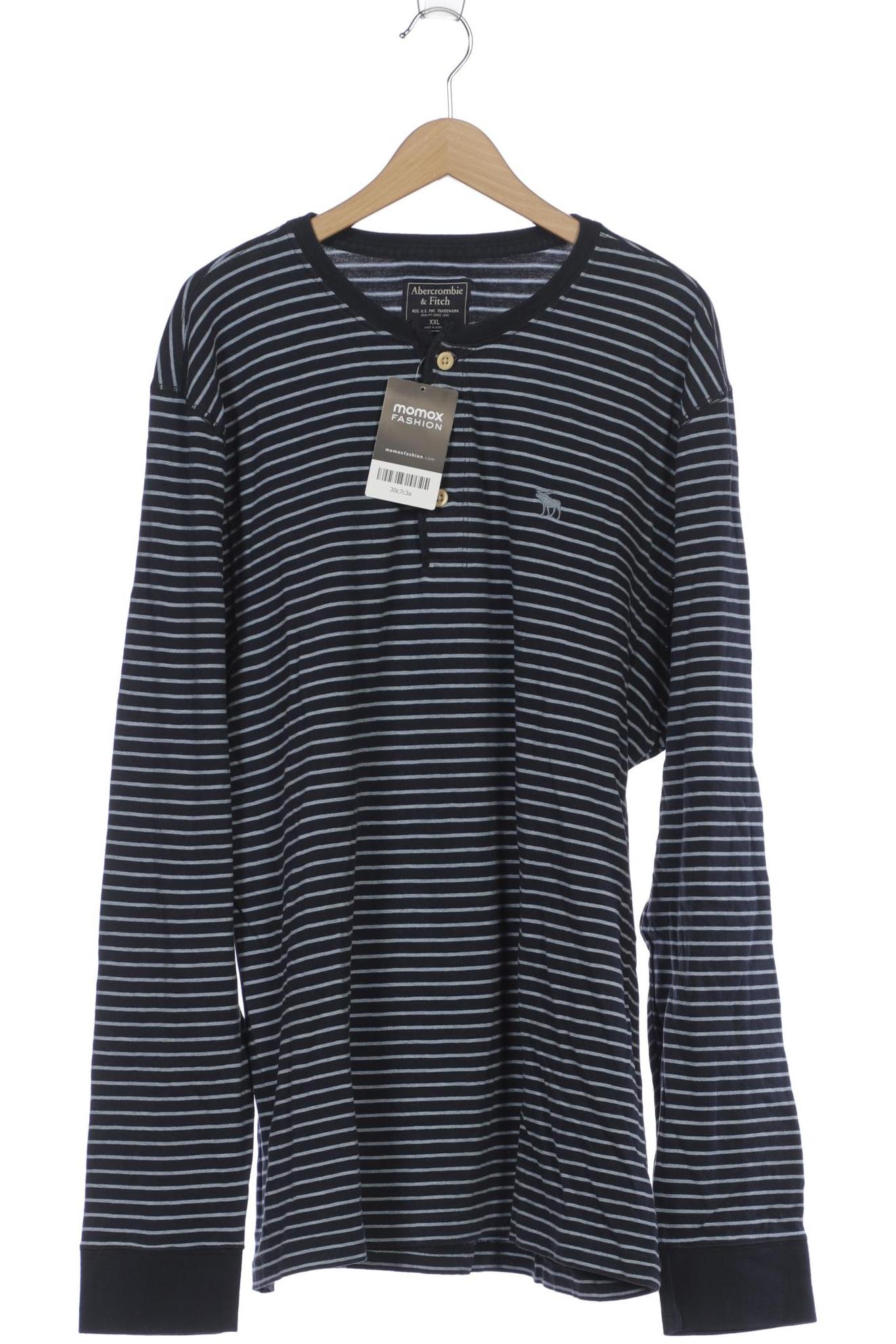 

Abercrombie & Fitch Herren Langarmshirt, blau, Gr. 56