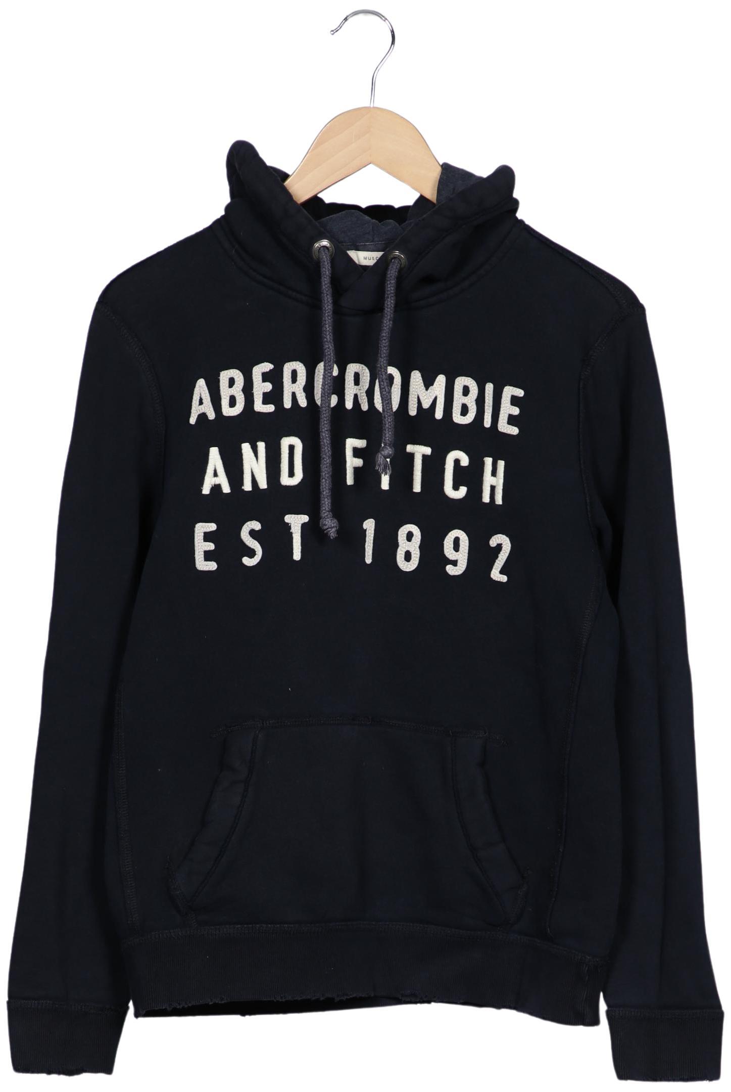 

Abercrombie & Fitch Herren Kapuzenpullover, marineblau, Gr. 46