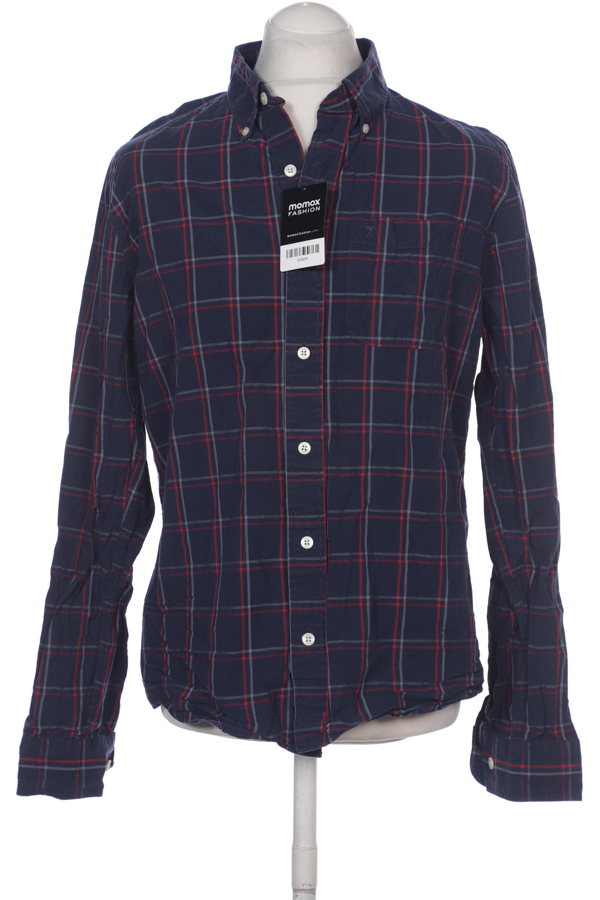 

Abercrombie & Fitch Herren Hemd, marineblau, Gr. 52