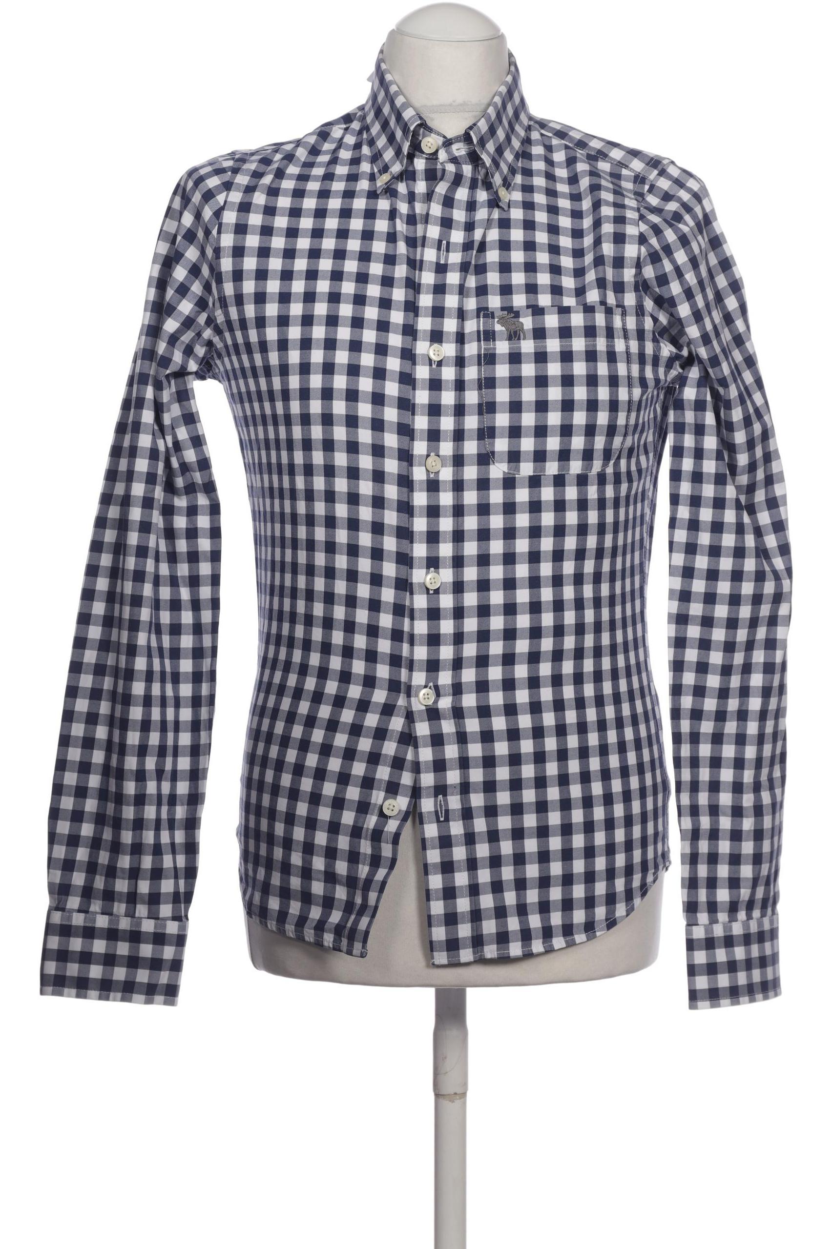 

Abercrombie & Fitch Herren Hemd, marineblau, Gr. 46