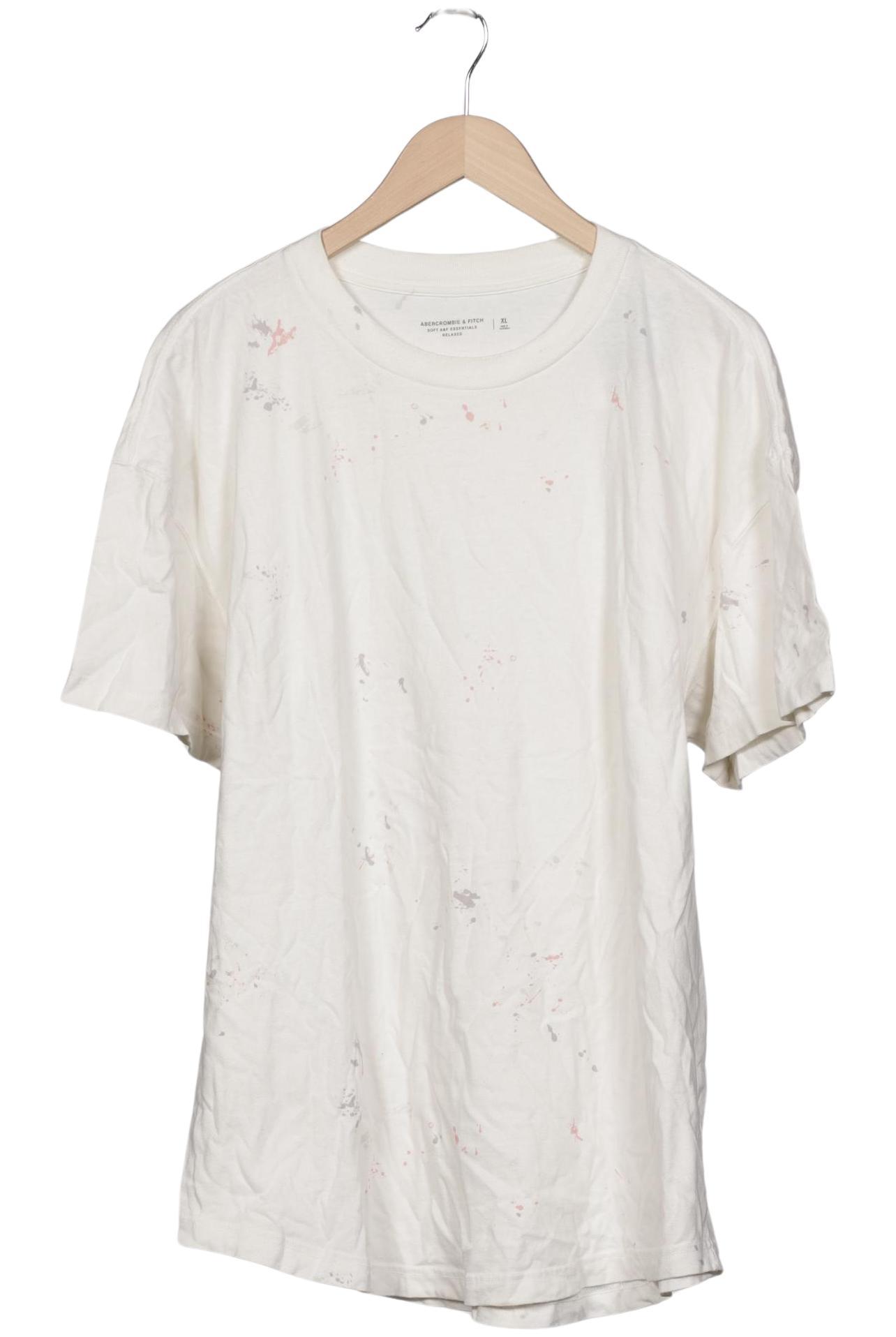 

Abercrombie & Fitch Herren T-Shirt, cremeweiß, Gr. 54