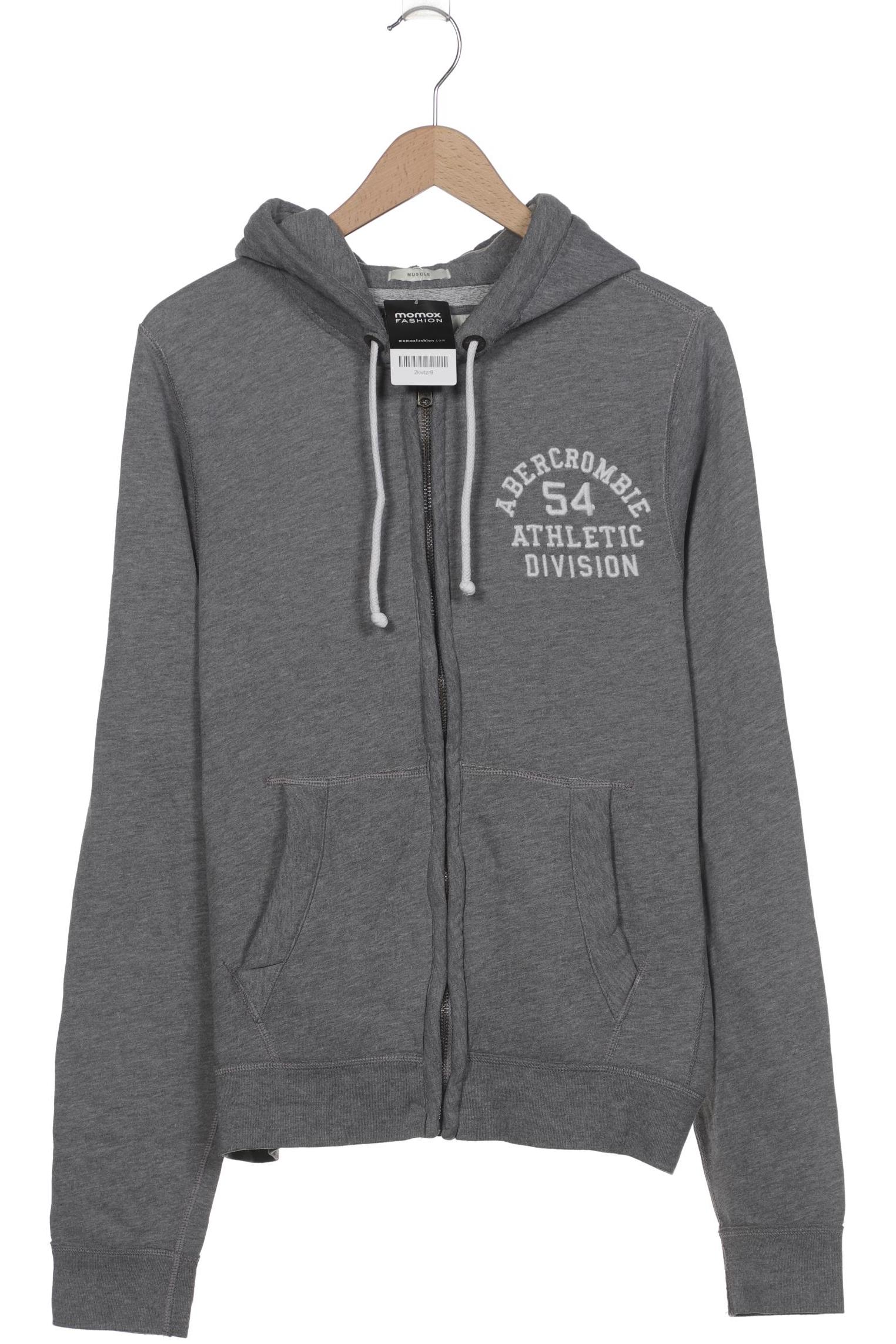 

Abercrombie & Fitch Herren Kapuzenpullover, grau, Gr. 54