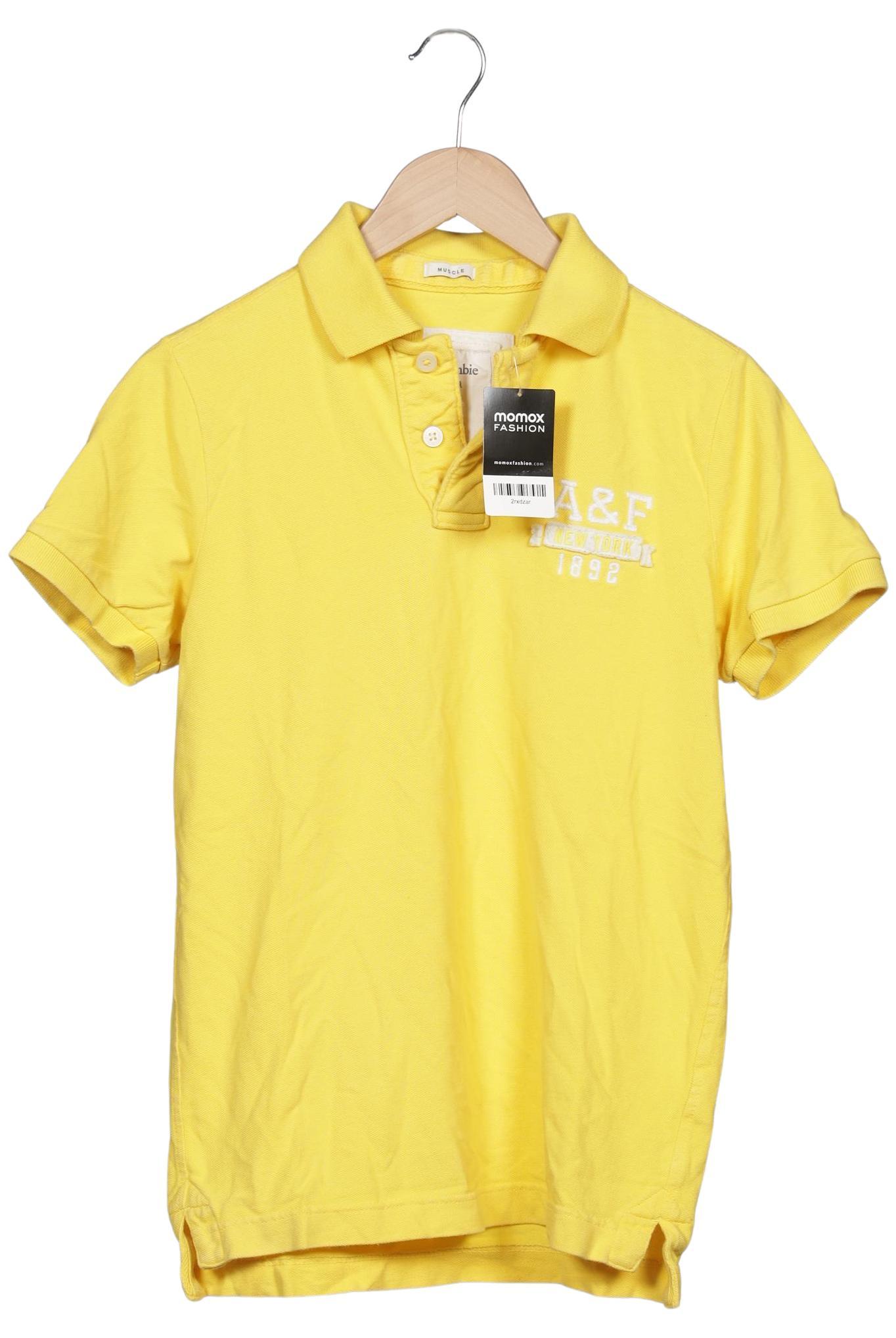 

Abercrombie & Fitch Herren Poloshirt, gelb, Gr. 48