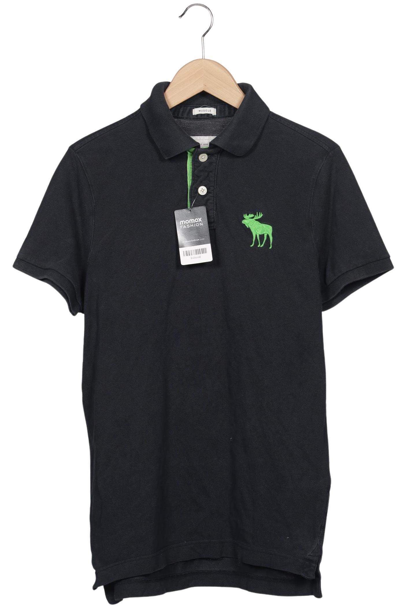

Abercrombie & Fitch Herren Poloshirt, schwarz, Gr. 56