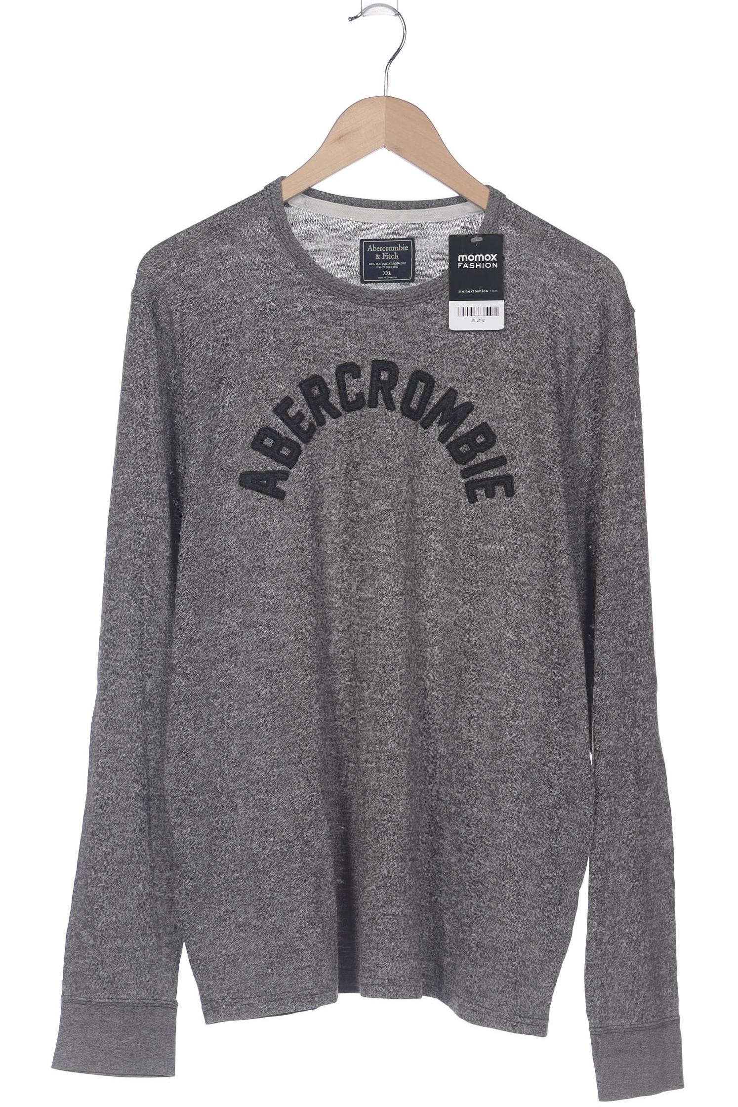 

Abercrombie & Fitch Herren Langarmshirt, grau, Gr. 56