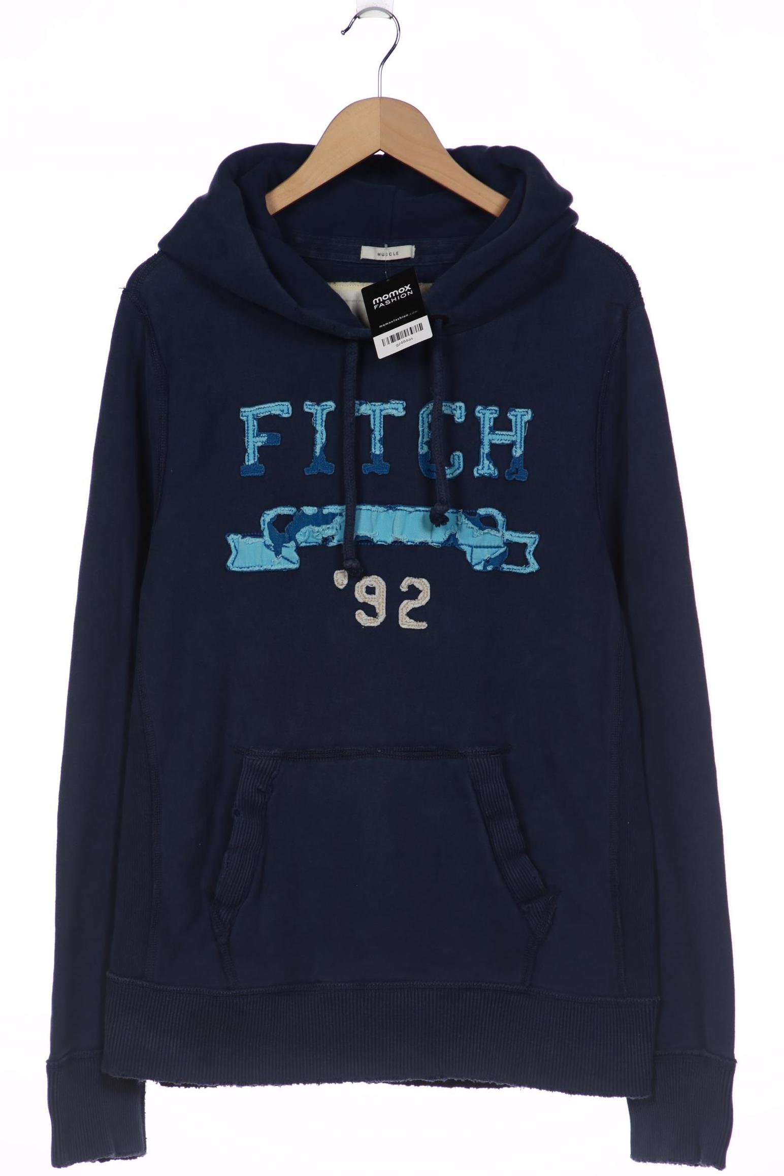 

Abercrombie & Fitch Herren Kapuzenpullover, marineblau