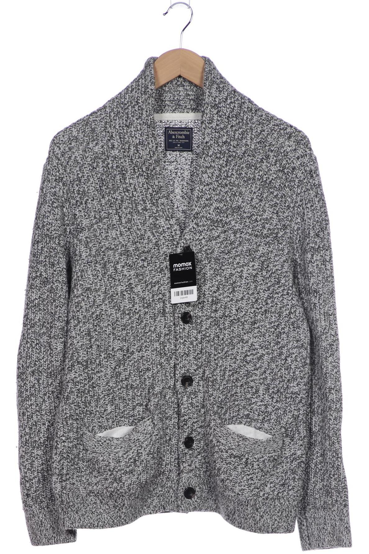 

Abercrombie & Fitch Herren Strickjacke, grau, Gr. 48