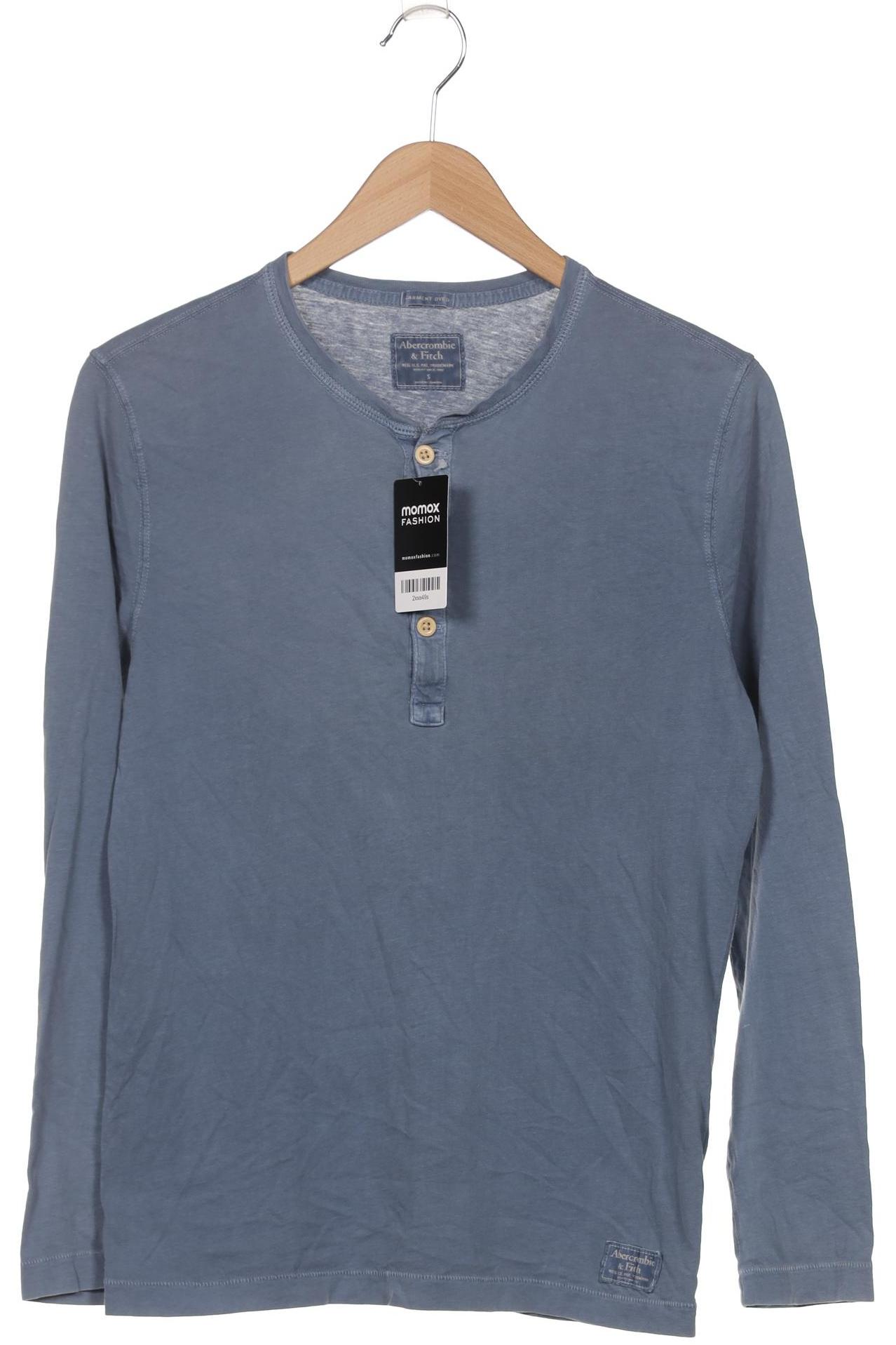 

Abercrombie & Fitch Herren Langarmshirt, blau, Gr. 46