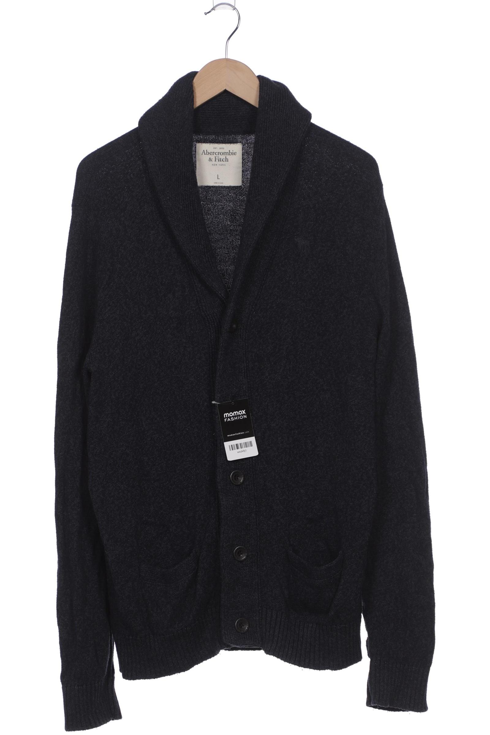 

Abercrombie & Fitch Herren Strickjacke, marineblau, Gr. 52