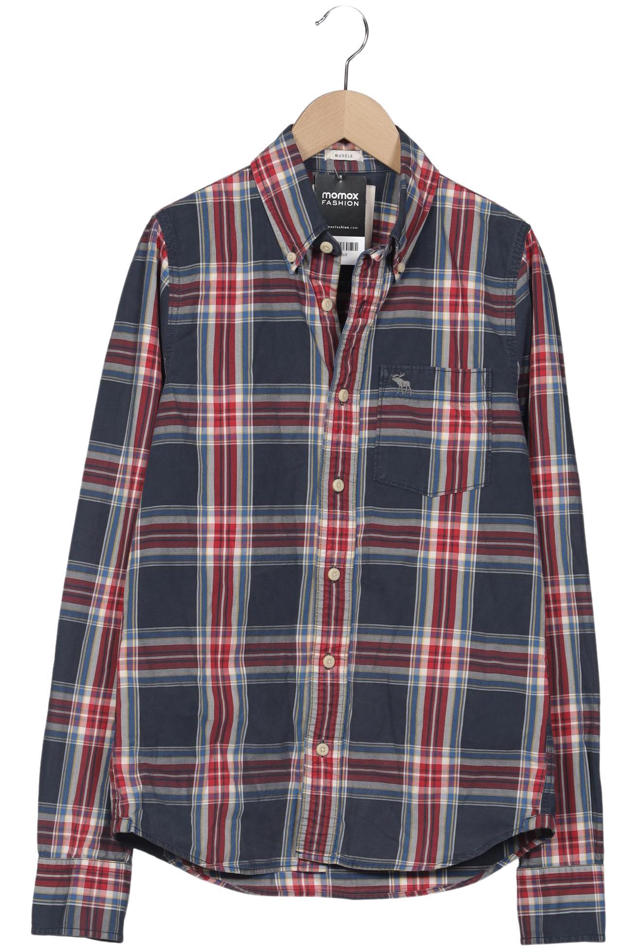 

Abercrombie & Fitch Herren Hemd, marineblau, Gr. 46