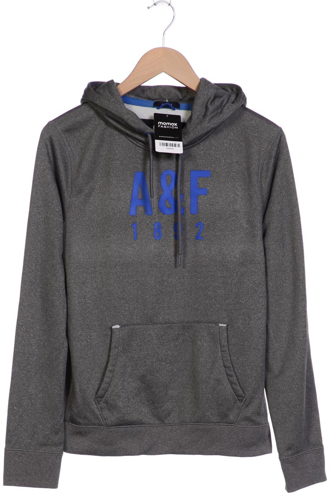 

Abercrombie & Fitch Herren Kapuzenpullover, grau